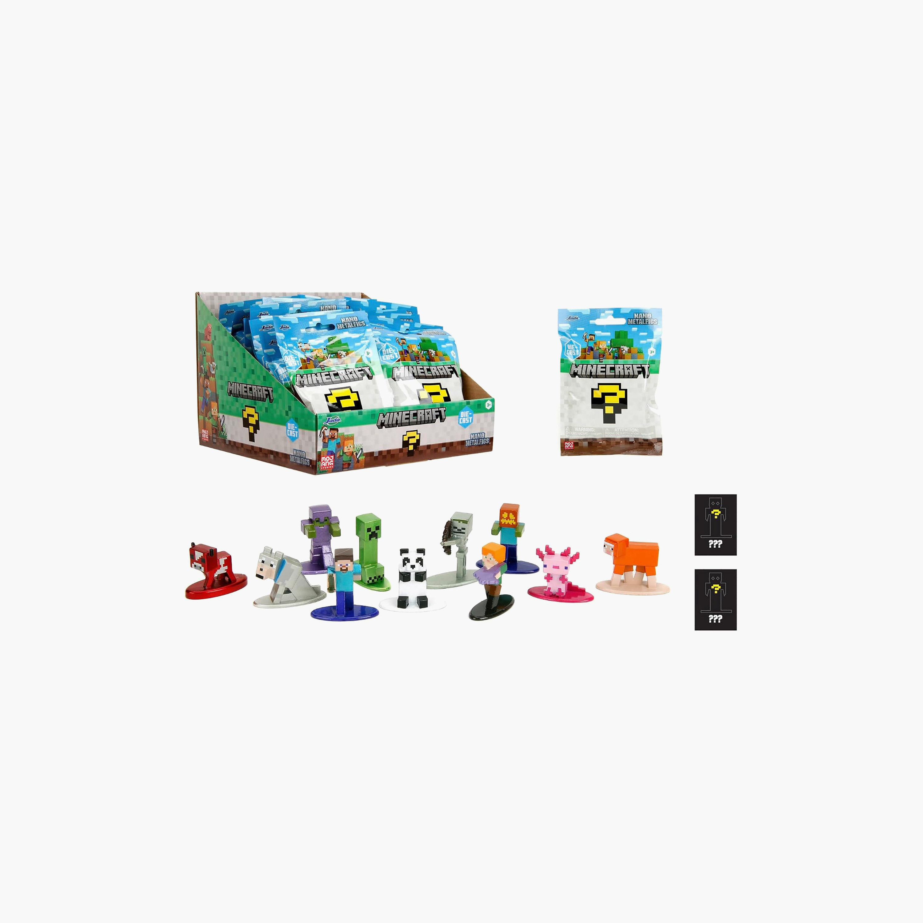 مجسّم لعبة ماينكرافت نانو ميتال فيغز معدني بتشكيلة متنوعة من جادا-toys-playfigures-actionfigures-image-1