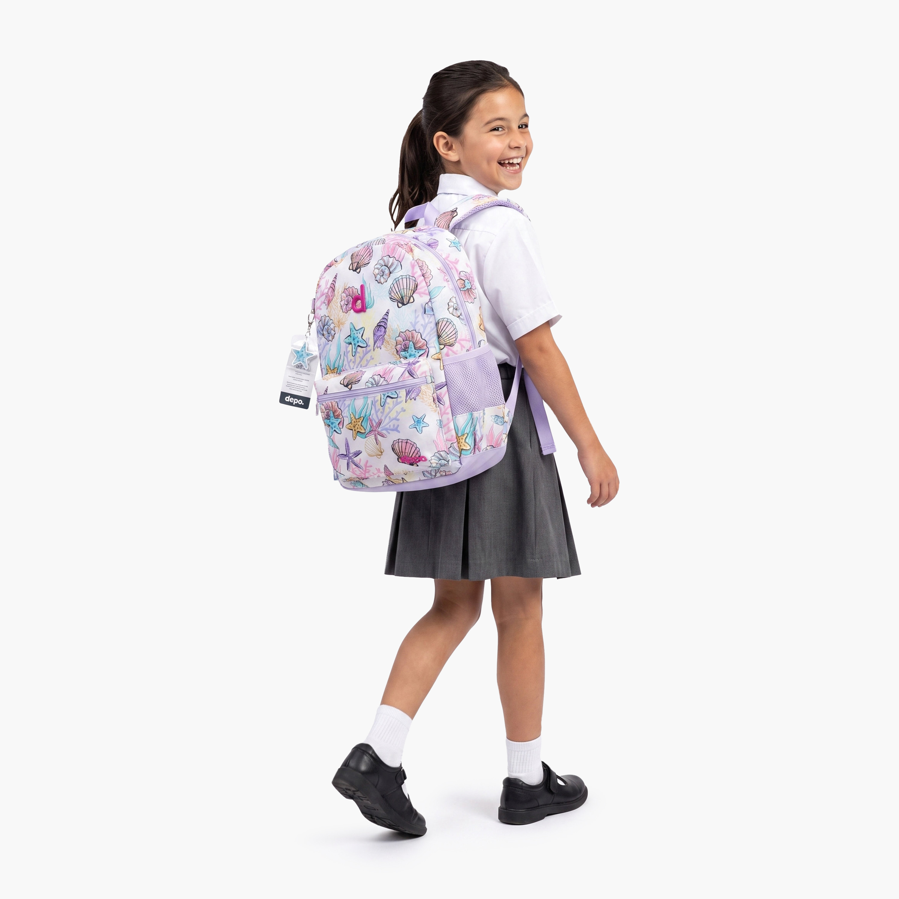 Depo High Kids 4-Piece School Backpack Set with Lunch Bag, Pencil Case & Water Bottle - 17 Inch-school-bagsandbackpacks-sets-image-6