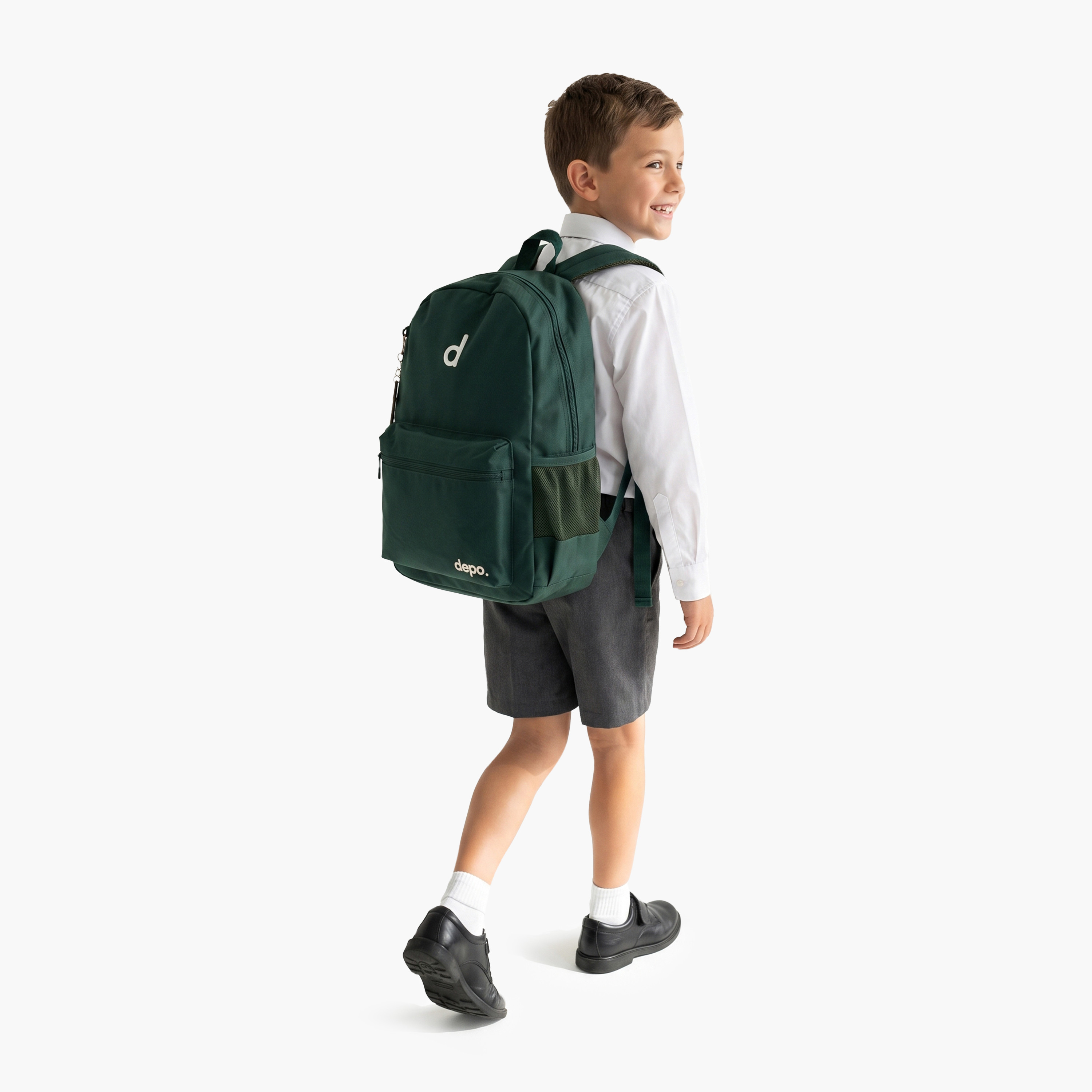 Depo High Kids 4-Piece School Backpack Set with Lunch Bag, Pencil Case & Water Bottle - 17 Inch-school-bagsandbackpacks-sets-image-6