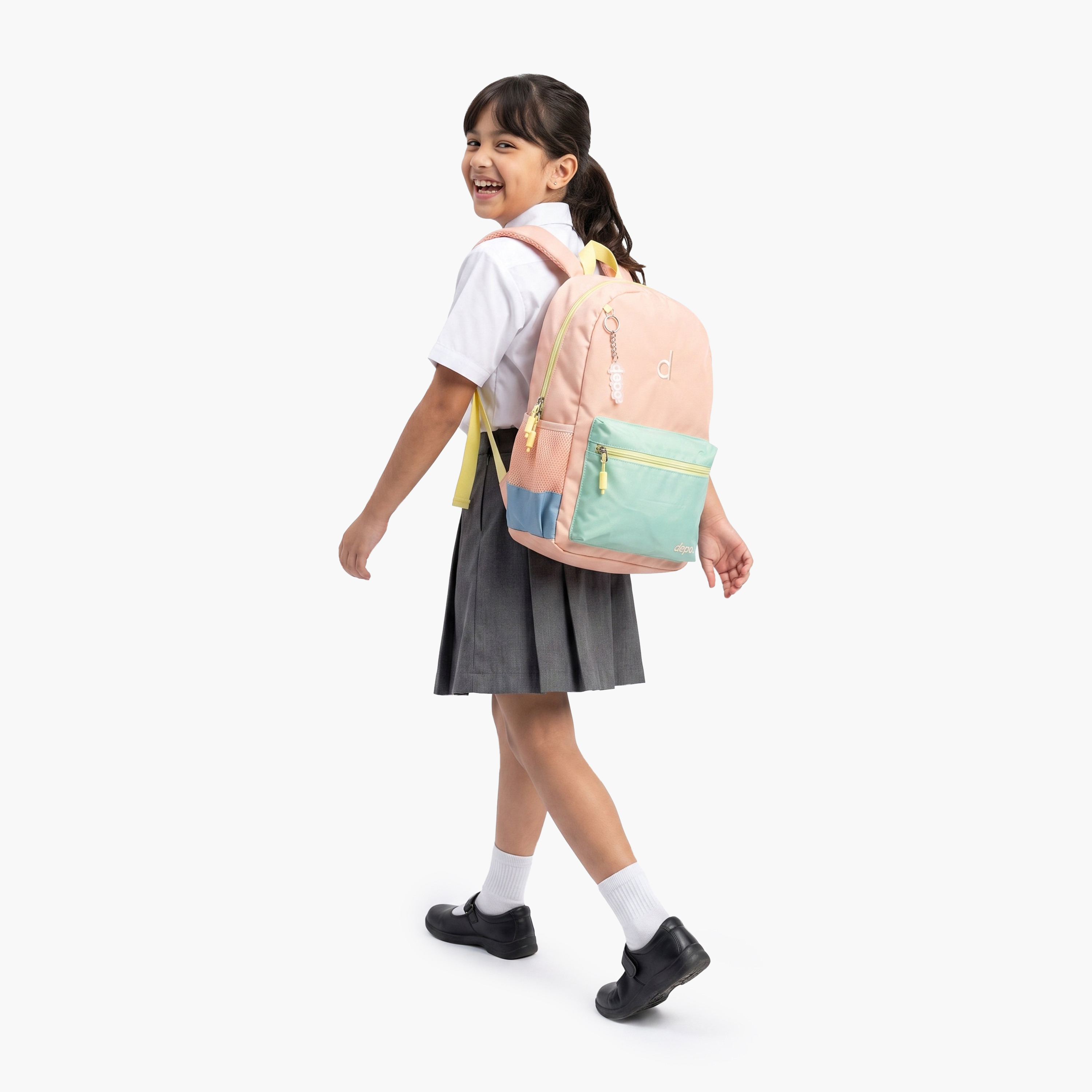 Depo High Kids 4-Piece School Backpack Set with Lunch Bag, Pencil Case & Water Bottle - 17 Inch-school-bagsandbackpacks-sets-image-6