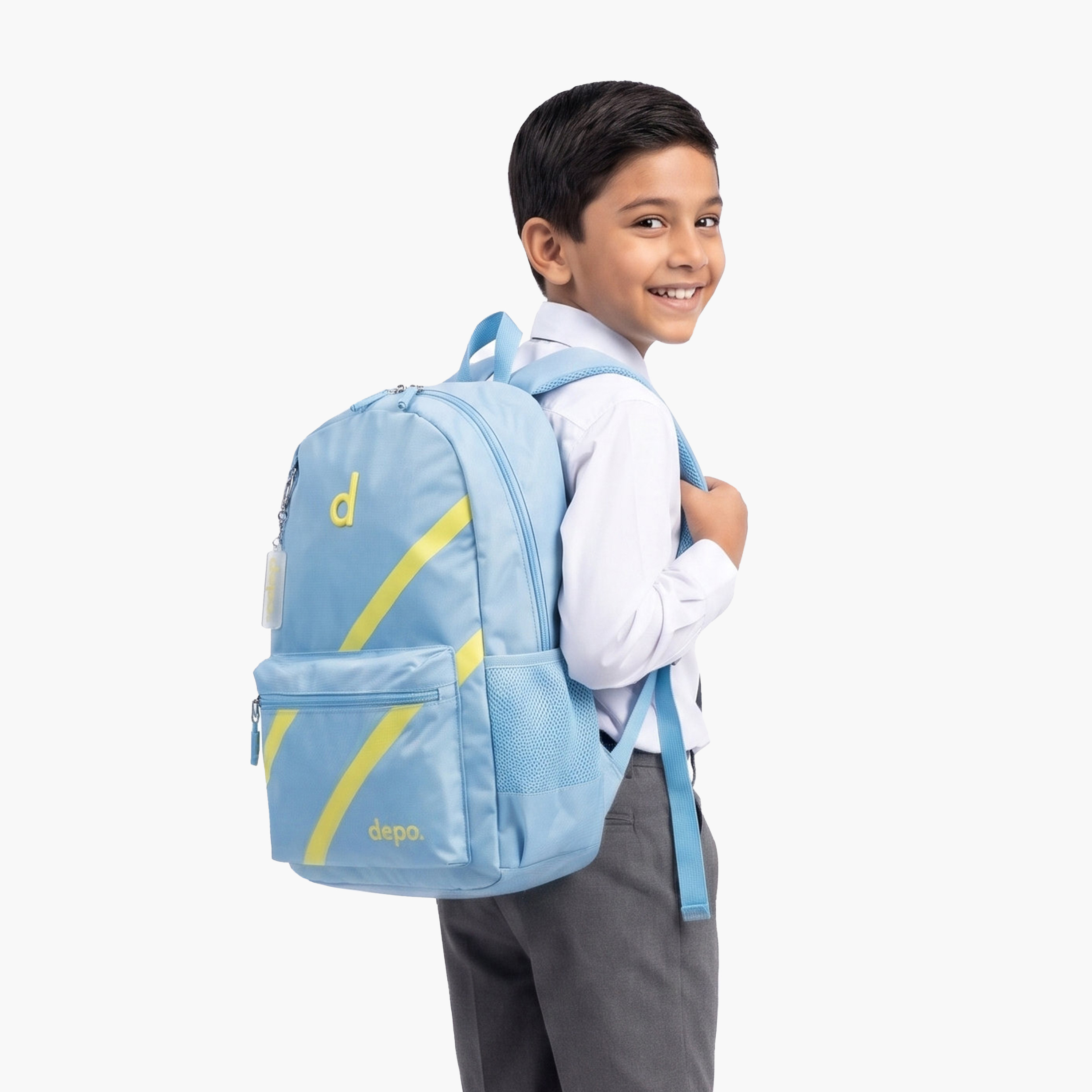 Depo High Kids 4-Piece School Backpack Set with Lunch Bag, Pencil Case & Water Bottle - 17 Inch-school-bagsandbackpacks-sets-image-6