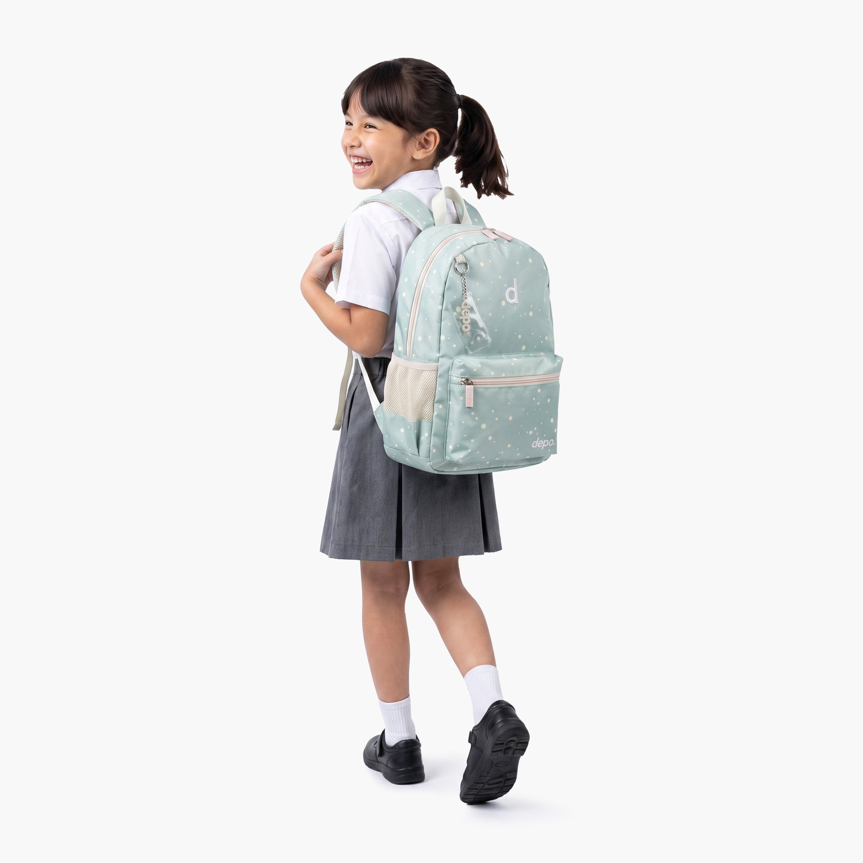 Depo High Kids 4-Piece School Backpack Set with Lunch Bag, Pencil Case & Water Bottle - 17 Inch-school-bagsandbackpacks-sets-image-6