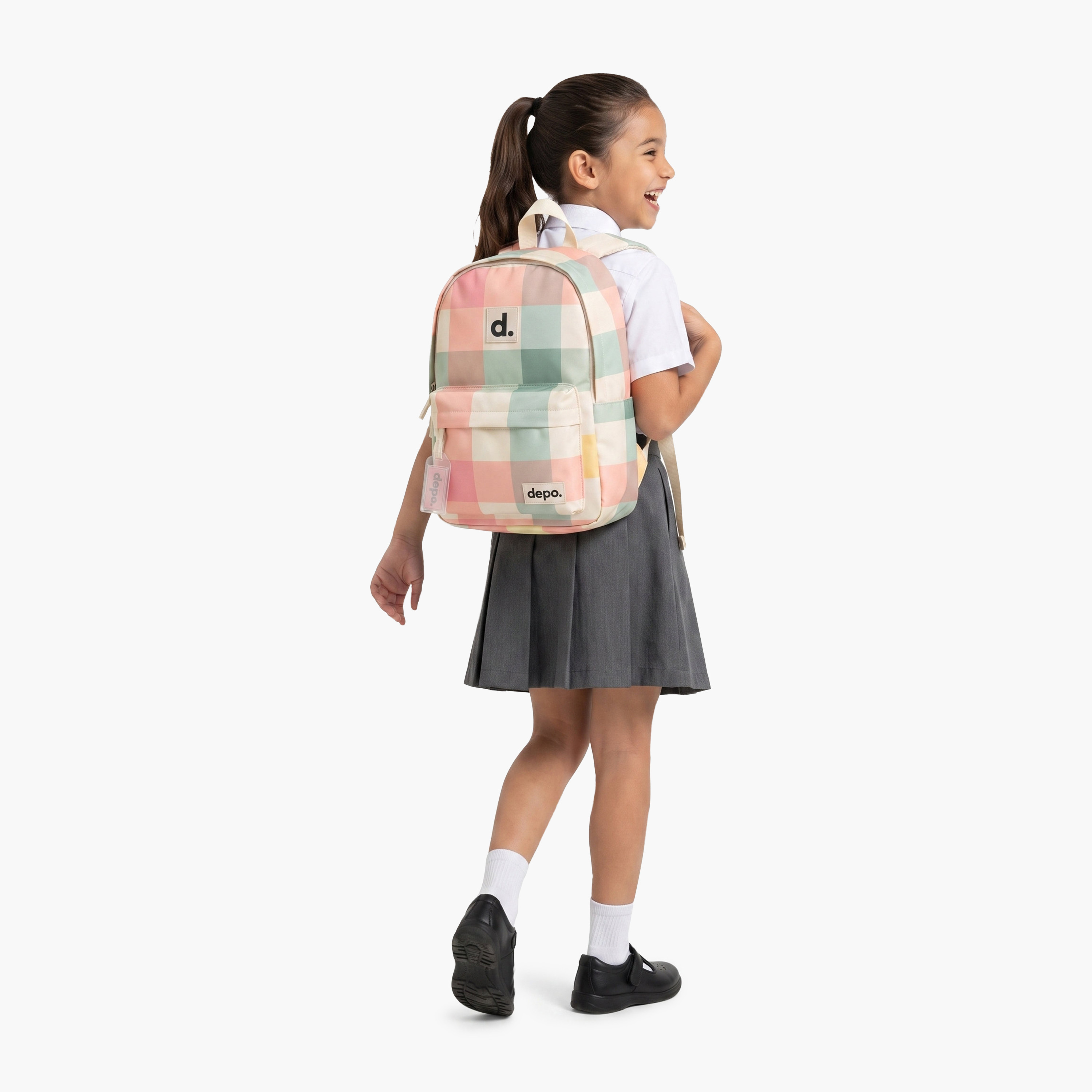 Depo High Kids 4-Piece School Backpack Set with Lunch Bag, Pencil Case & Water Bottle - 17 Inch-school-bagsandbackpacks-sets-image-6