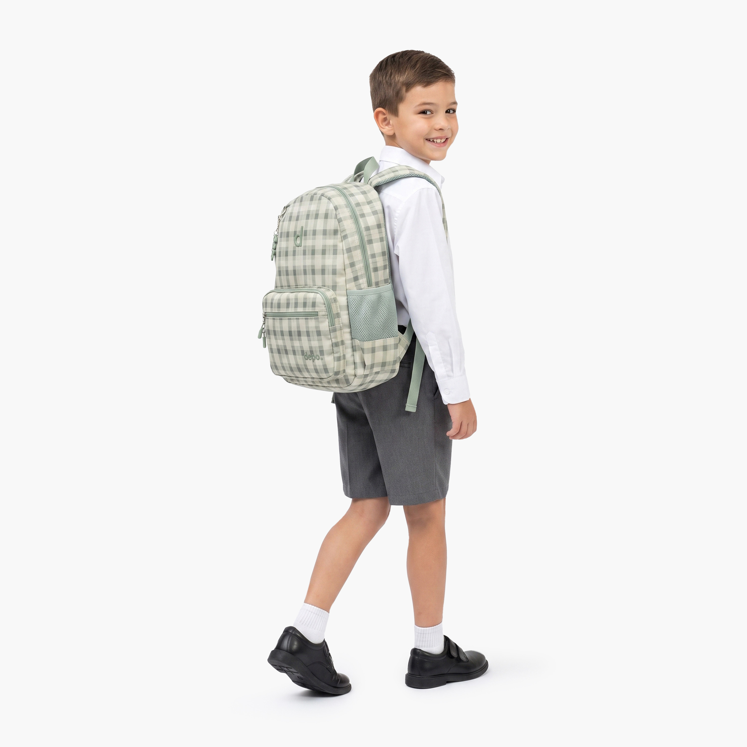Depo High Kids 4-Piece School Backpack Set with Lunch Bag, Pencil Case & Water Bottle - 17 Inch-school-bagsandbackpacks-sets-image-6