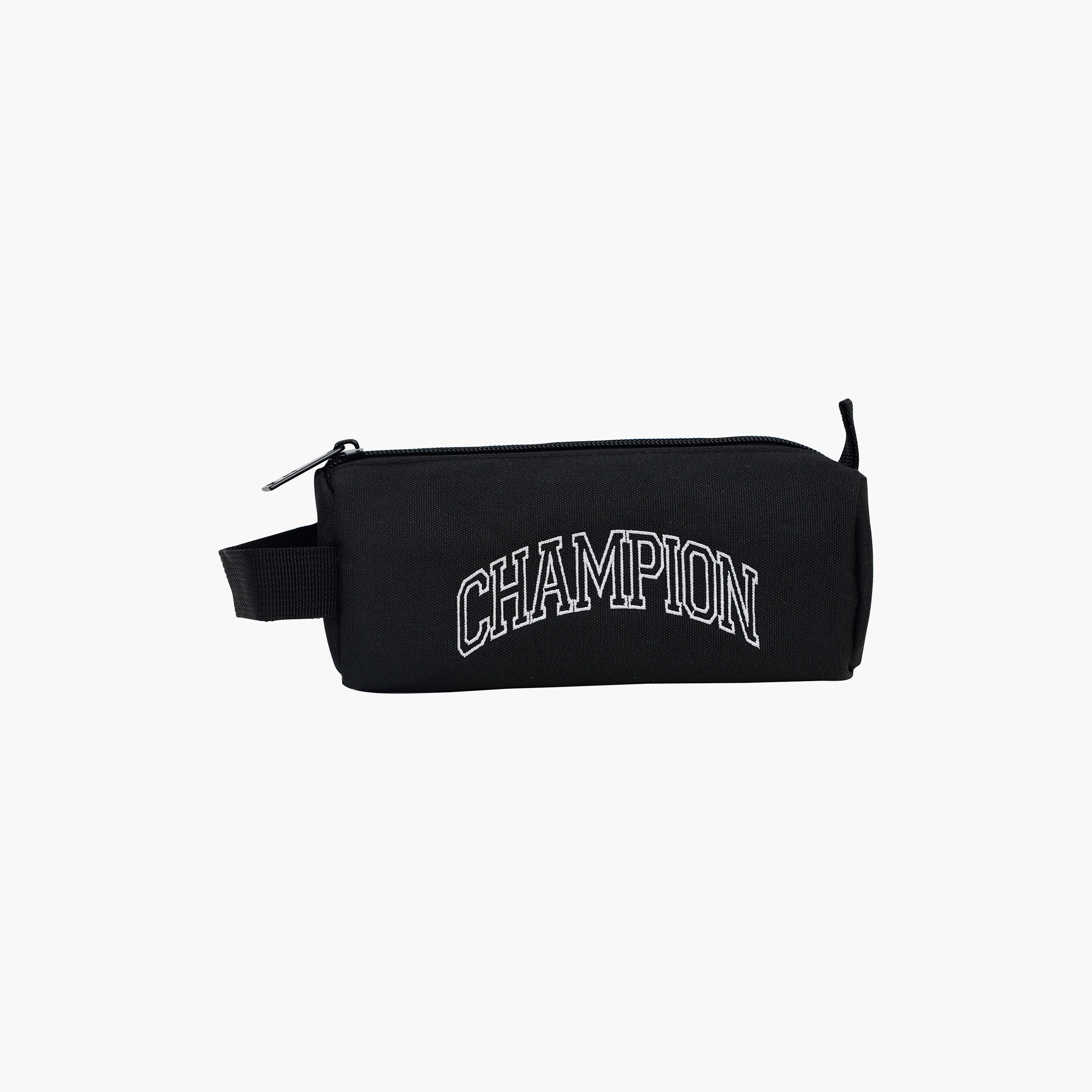 Champion Solid Pencil Case with Zipper Closure - Polyurethane-school-bagsandbackpacks-sets-image-1