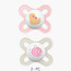 طقم لهايات بتصميم تقويمي قطعتين من مام - من 0 إلى شهرين فأكثر-baby-feeding-pacifiers-image-7