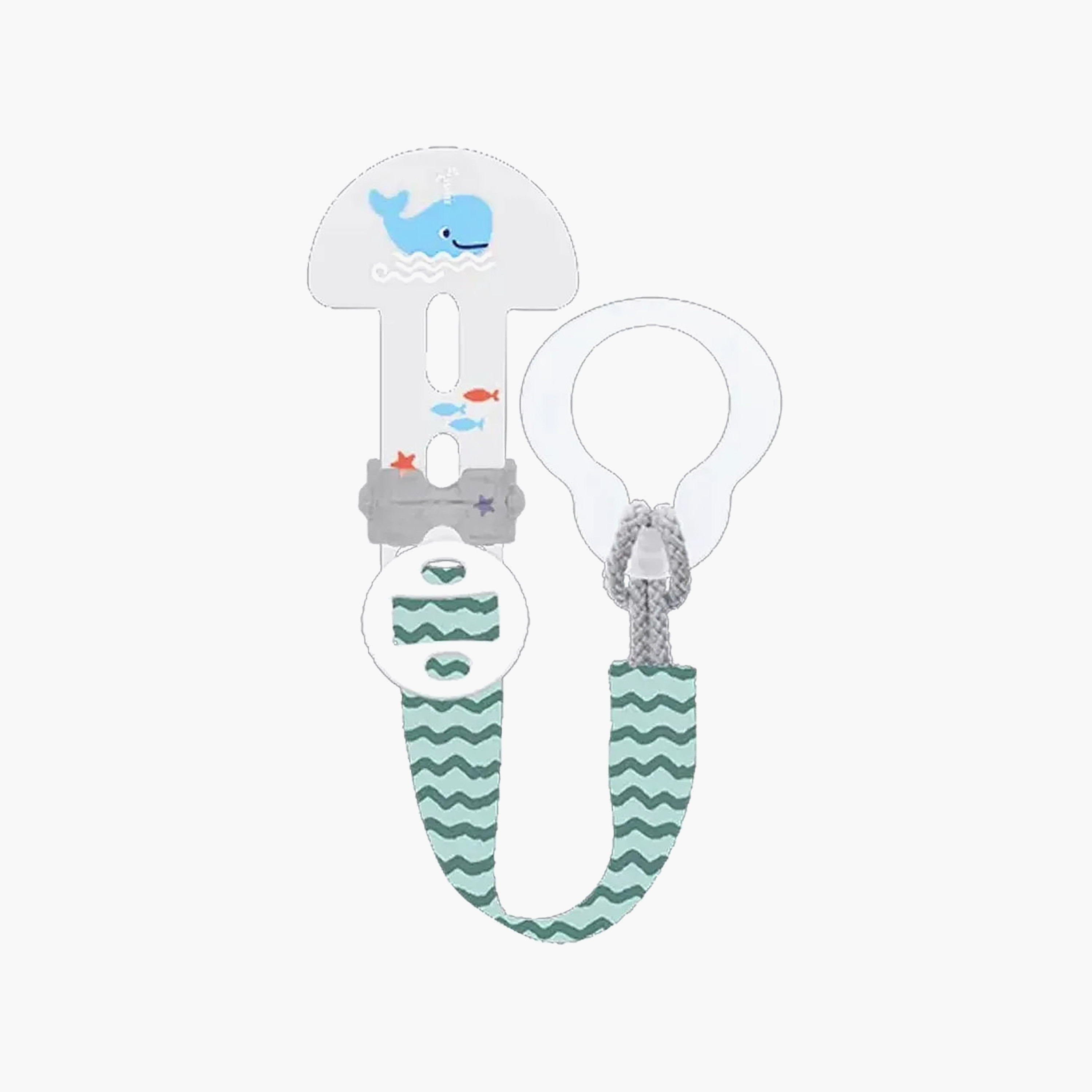طقم مشبك لهاية للأطفال قطعتين مع علبة من مام - 0 شهر فأكثر-baby-feeding-pacifiers-image-2