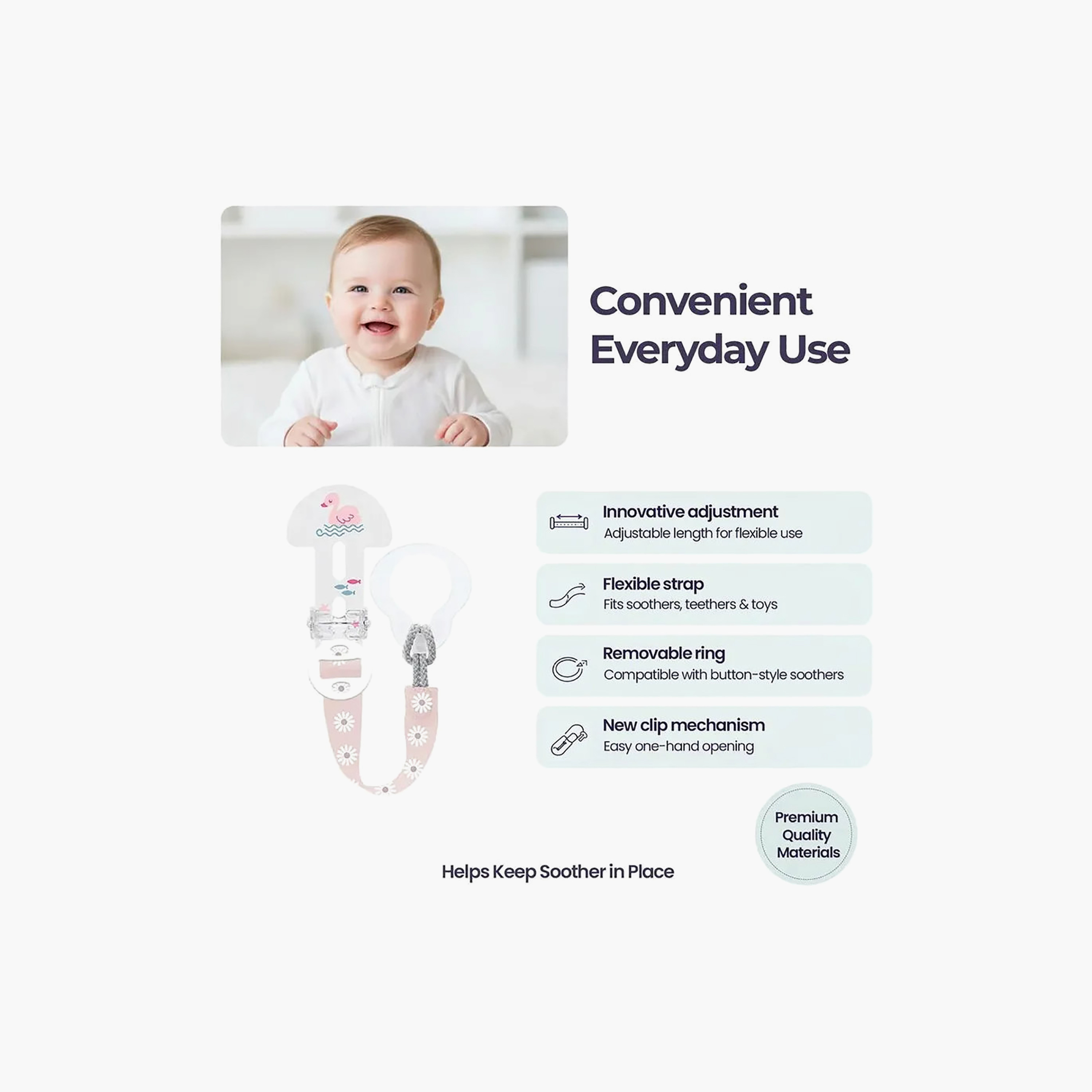 طقم مشبك لهاية للأطفال قطعتين مع علبة من مام - 0 شهر فأكثر-baby-feeding-pacifiers-image-5