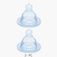 حلمة سيليكون تدفق بطيء قطعتين من مام - 6 أشهر فما فوق-baby-feeding-feedingbottles-bottlesandteats-image-7