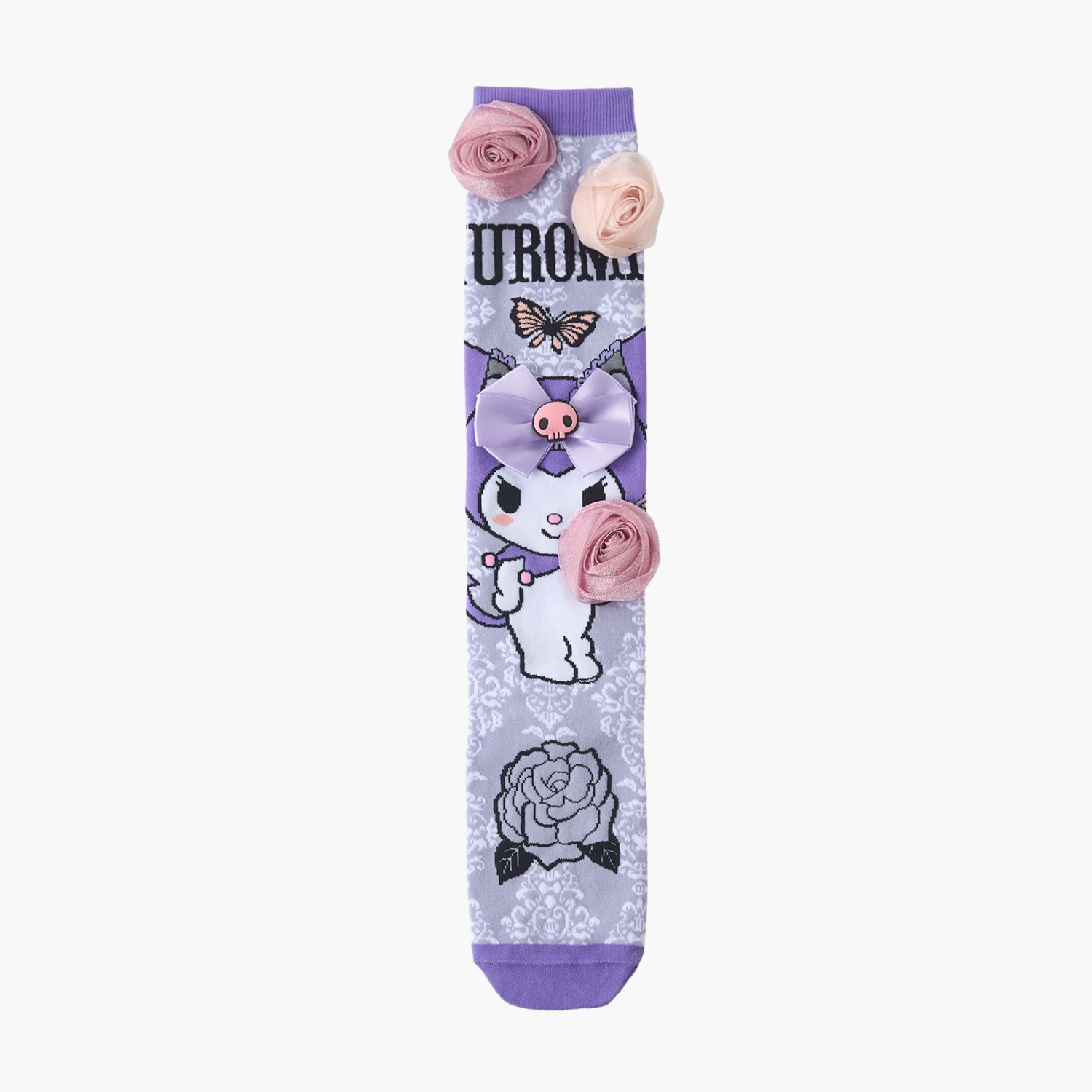 جورب بطول متوسط وطبعات كورومي للبنات من سانريو-girls-accessories-socks-image-1