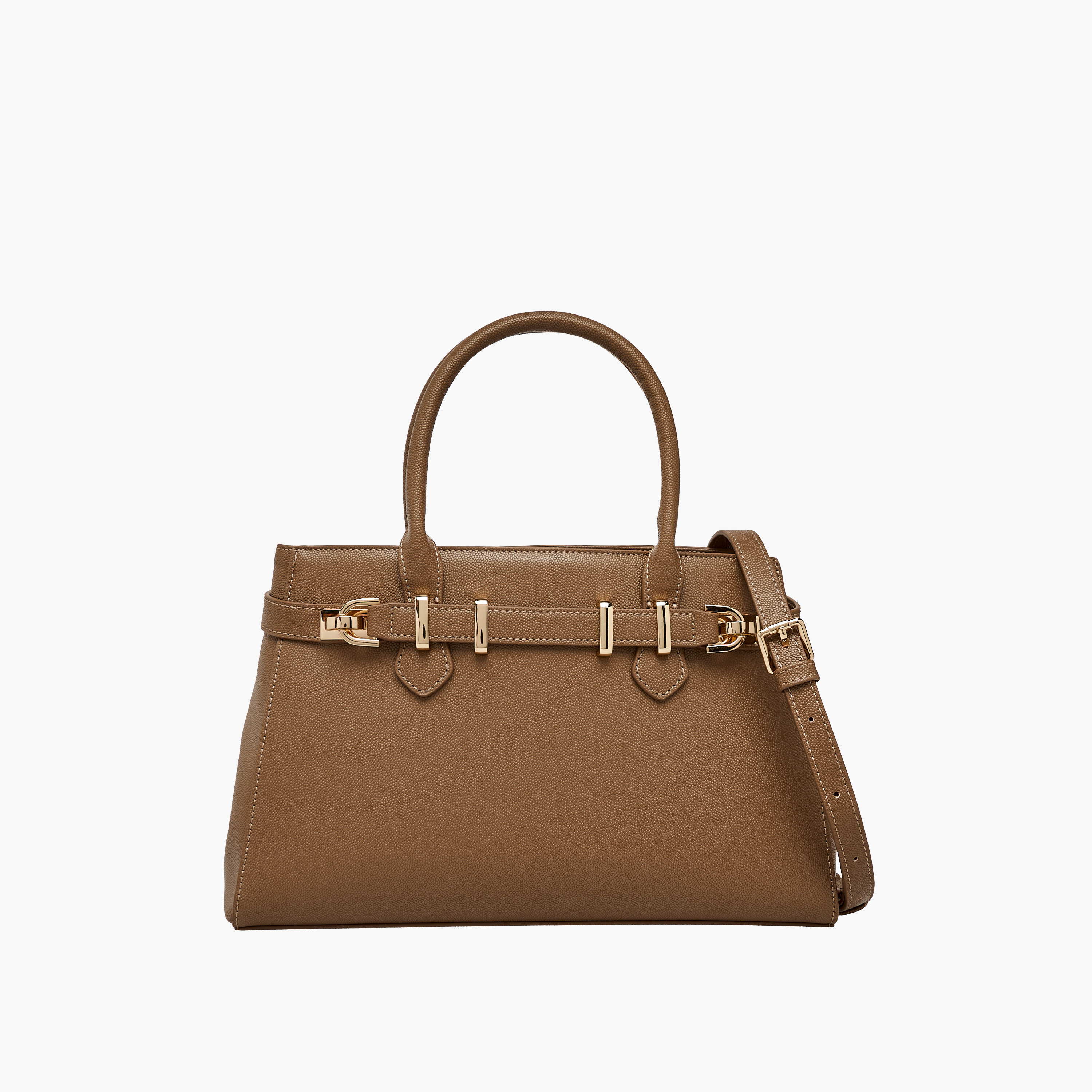 شنطة توت بارزة الملمس بحزام قابل للفصل-women-bagsandwallets-handbags-image-1