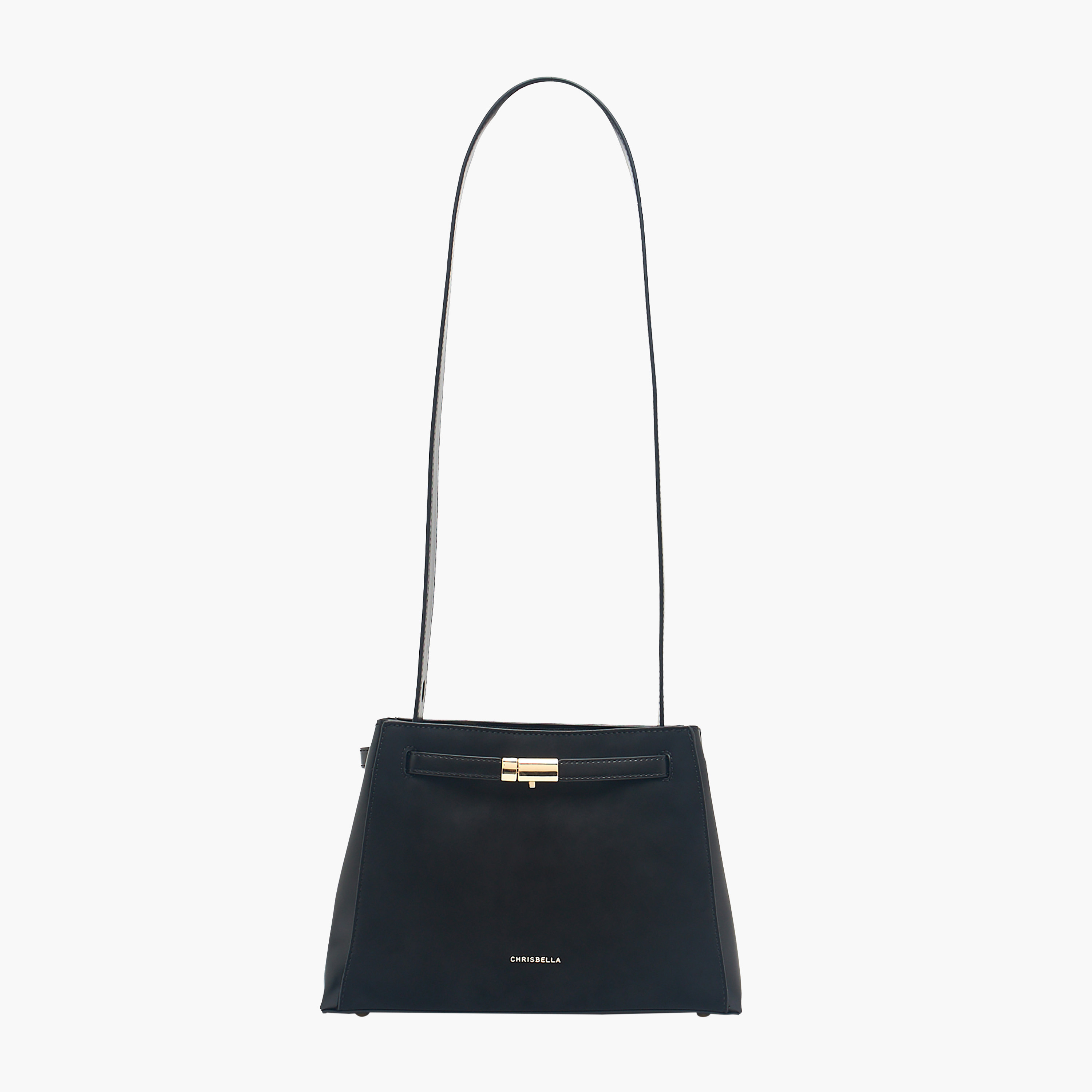 Chrisbella Textured Tote Bag with Pouch-women-bagsandwallets-handbags-image-4