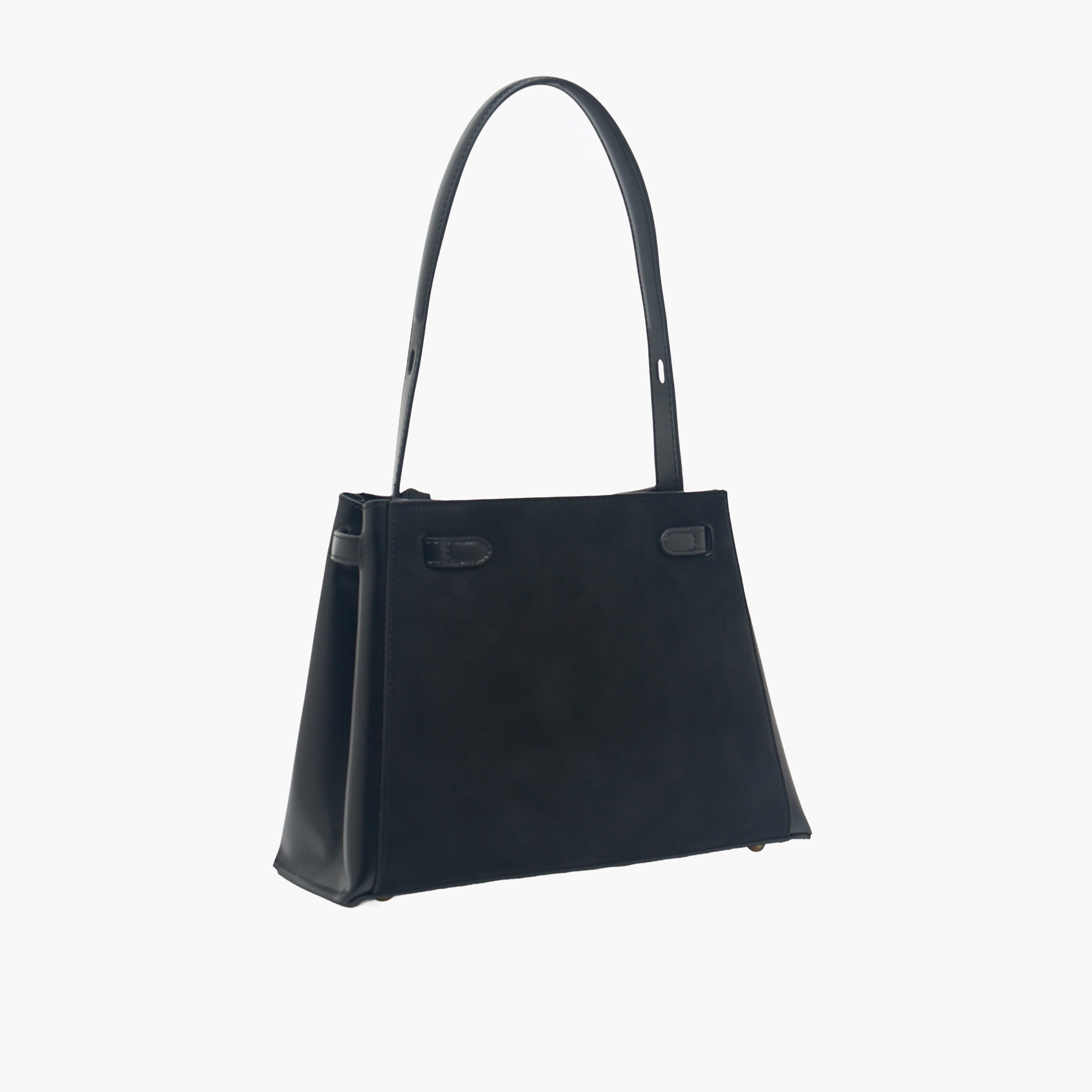 Chrisbella Textured Tote Bag with Pouch-women-bagsandwallets-handbags-image-5