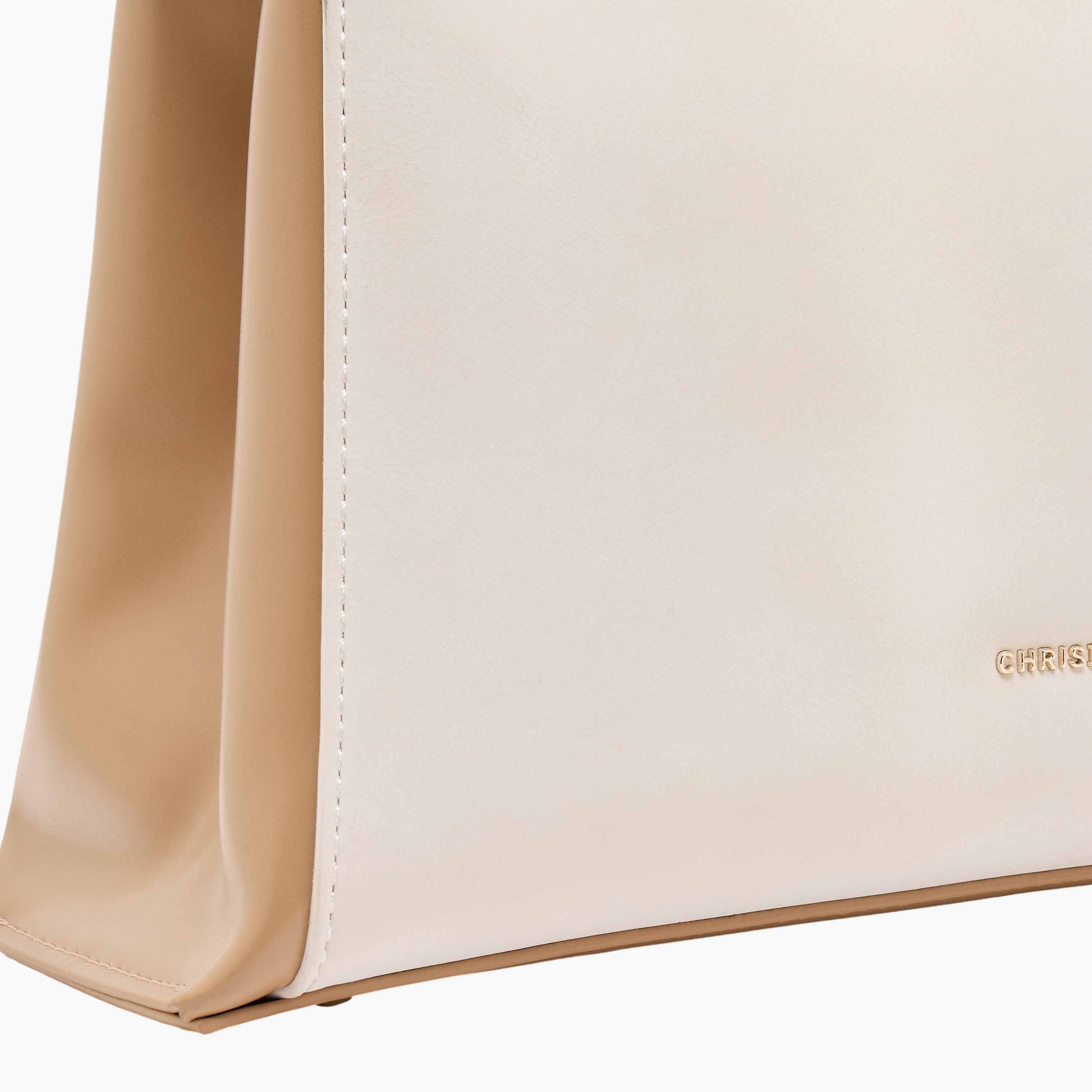 Chrisbella Textured Tote Bag with Pouch-women-bagsandwallets-handbags-image-8