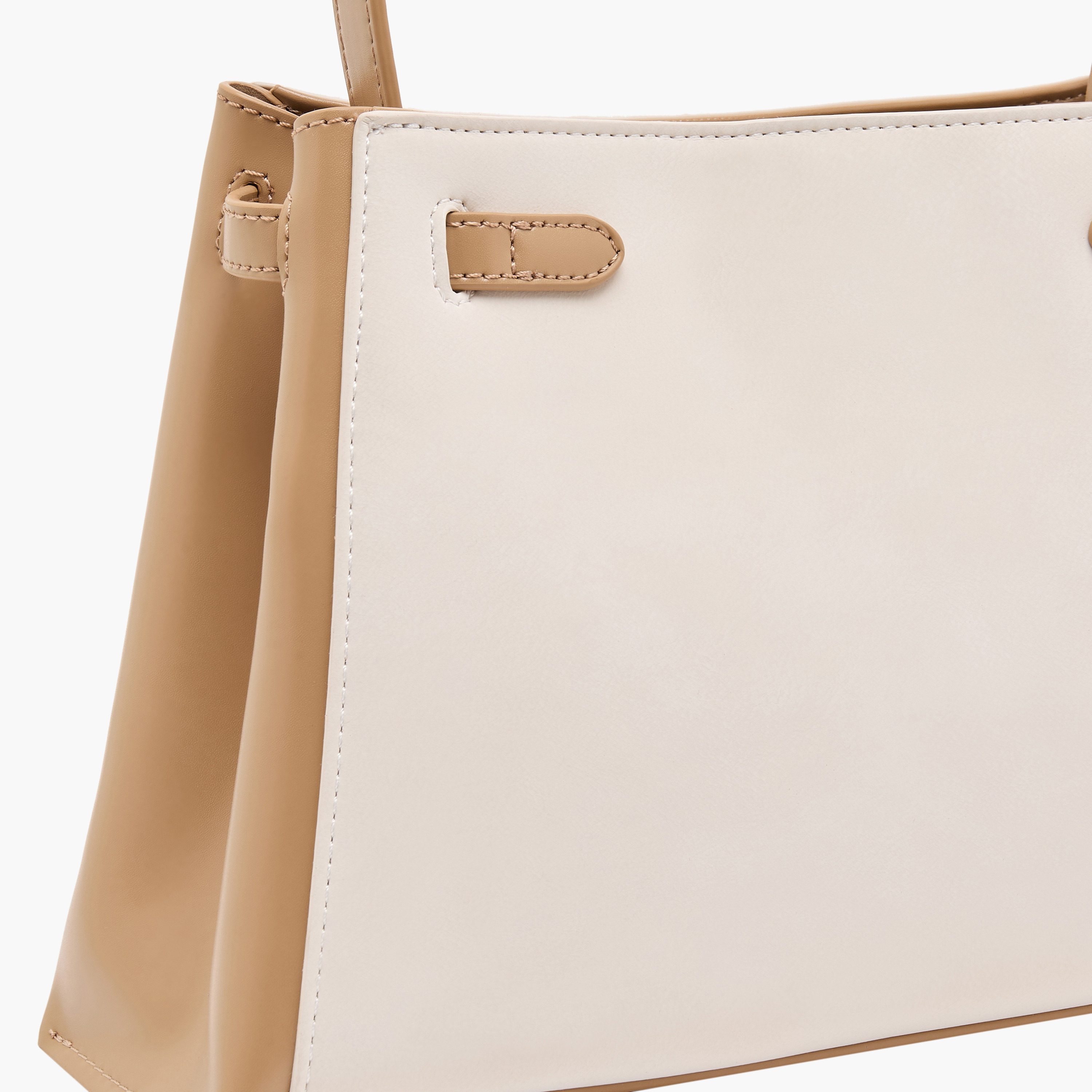 Chrisbella Textured Tote Bag with Pouch-women-bagsandwallets-handbags-image-9