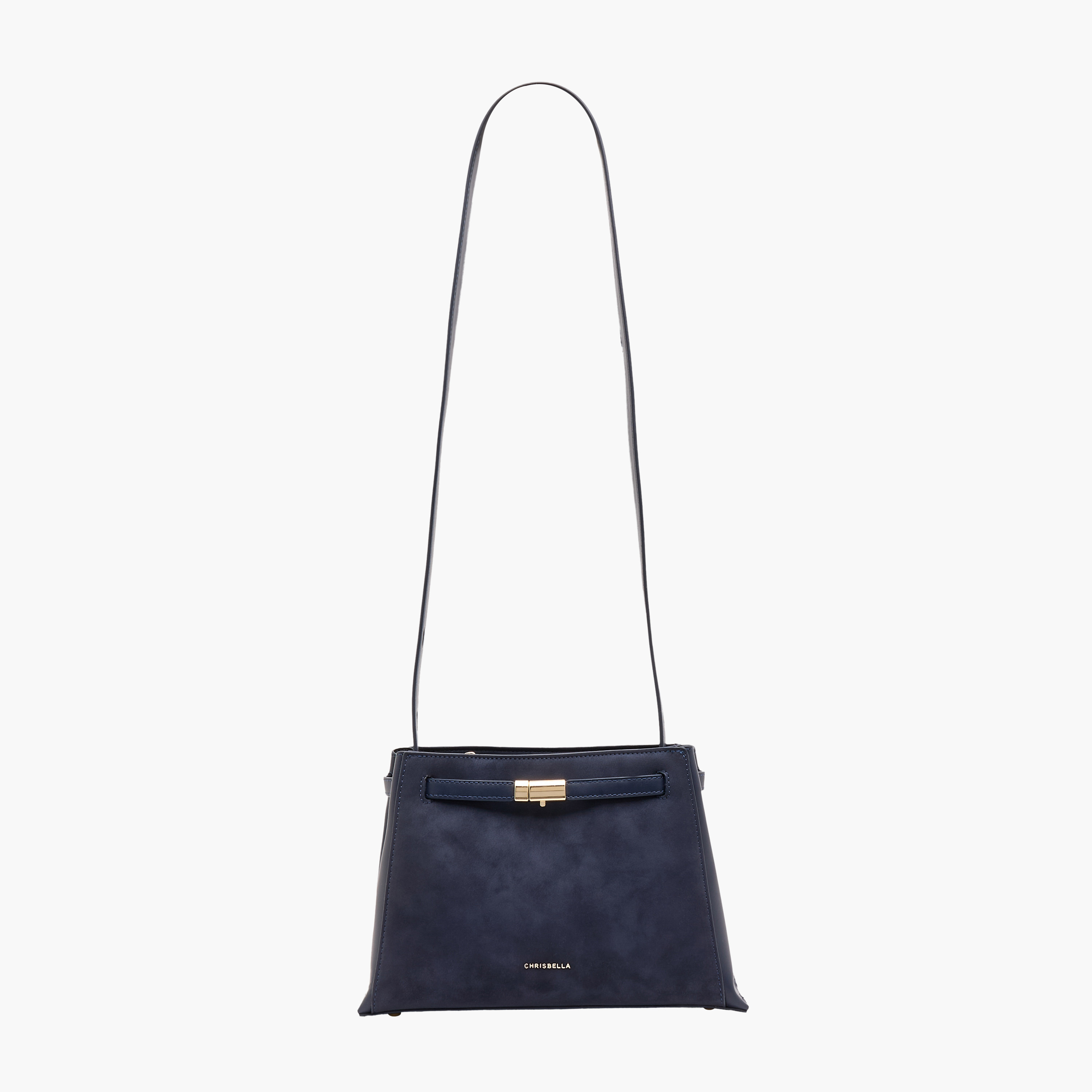 Chrisbella Textured Tote Bag with Pouch-women-bagsandwallets-handbags-image-3