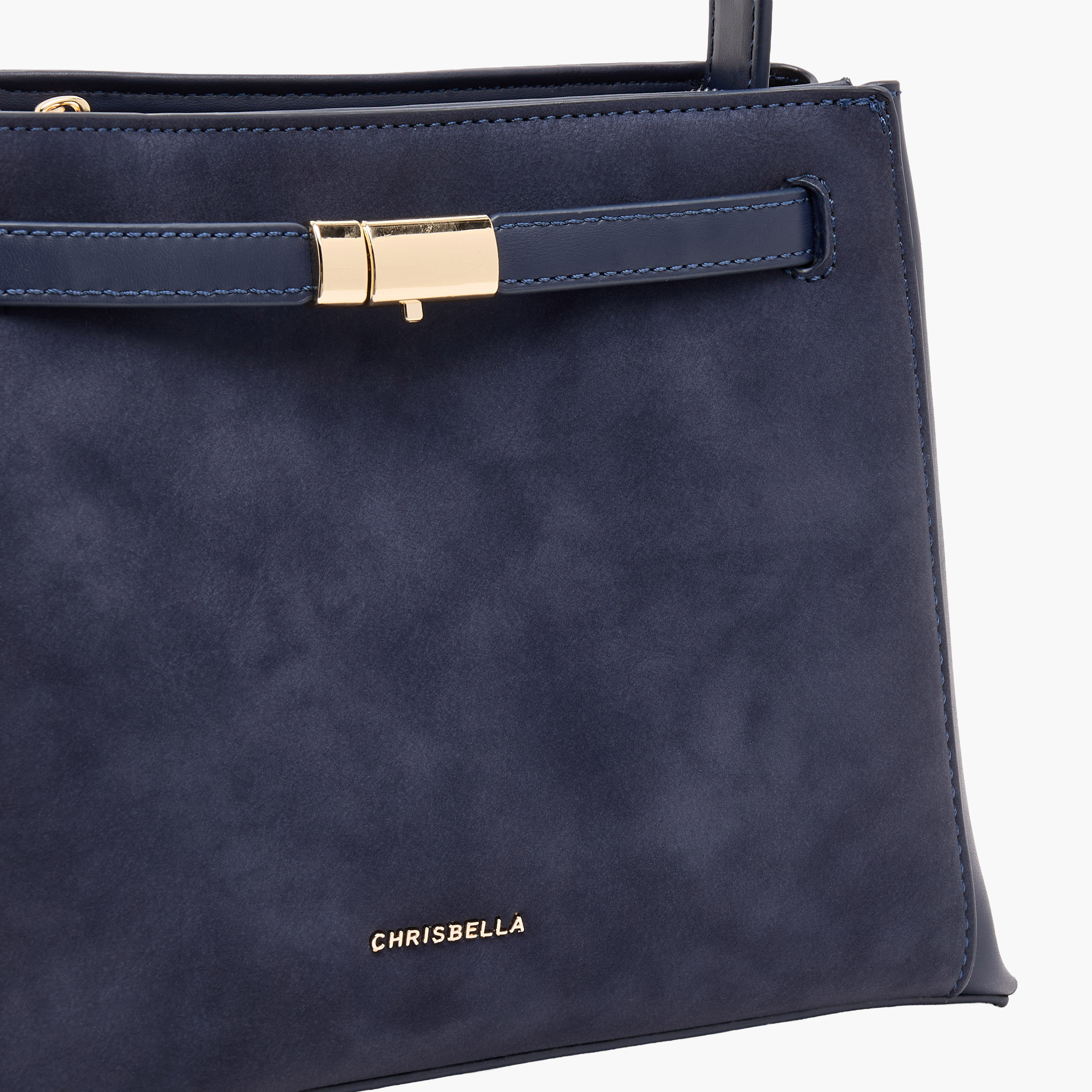 Chrisbella Textured Tote Bag with Pouch-women-bagsandwallets-handbags-image-7