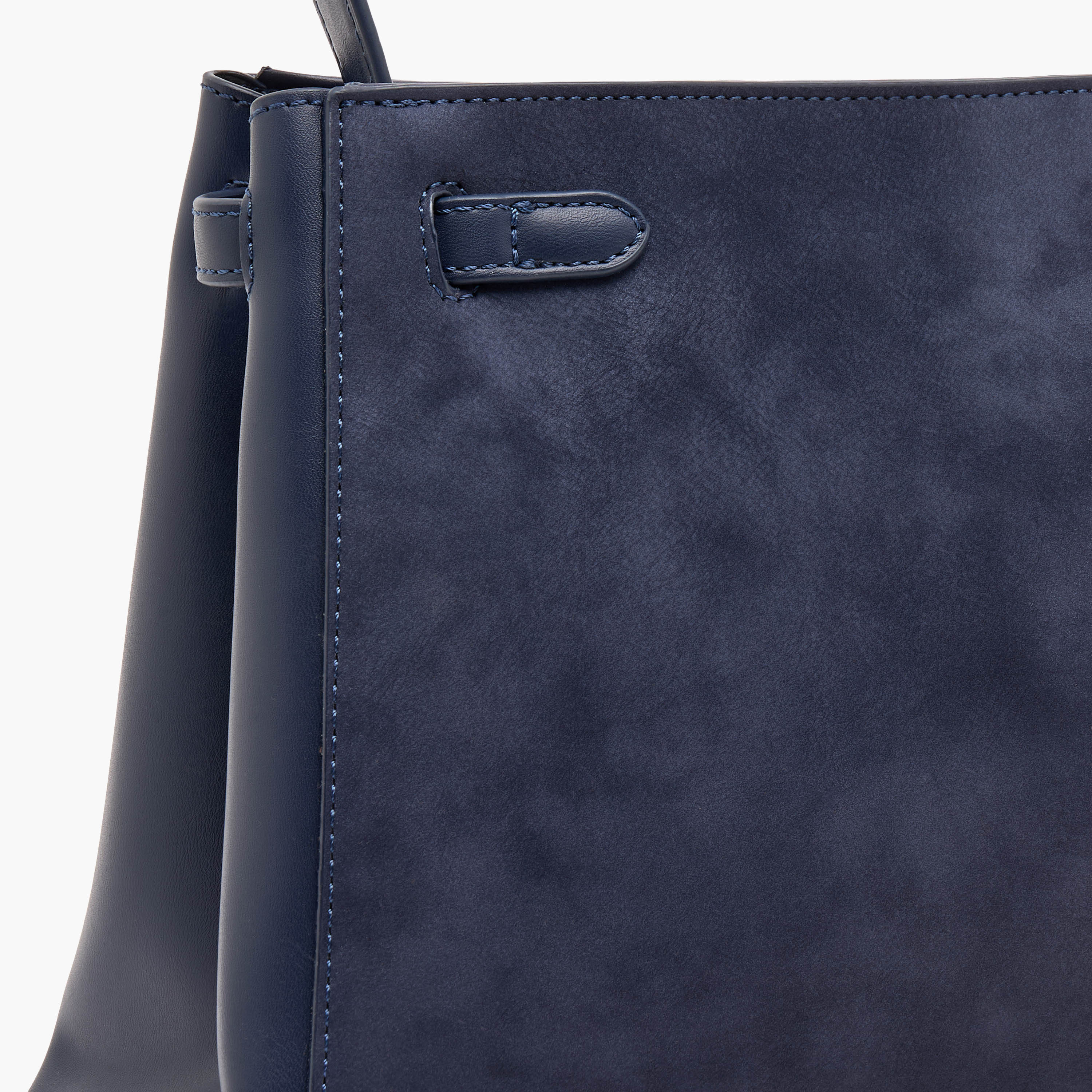 Chrisbella Textured Tote Bag with Pouch-women-bagsandwallets-handbags-image-9
