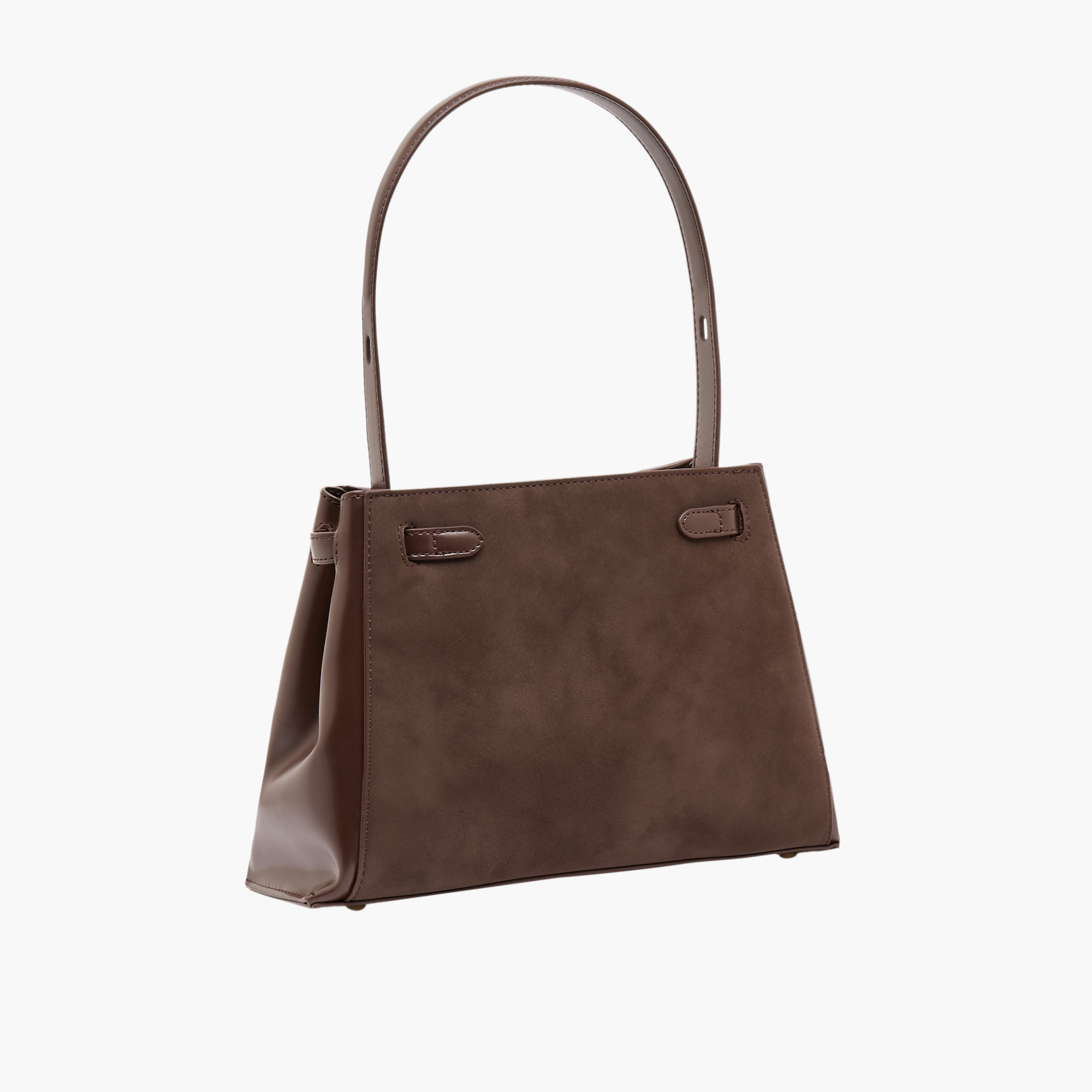 Chrisbella Textured Tote Bag with Pouch-women-bagsandwallets-handbags-image-10