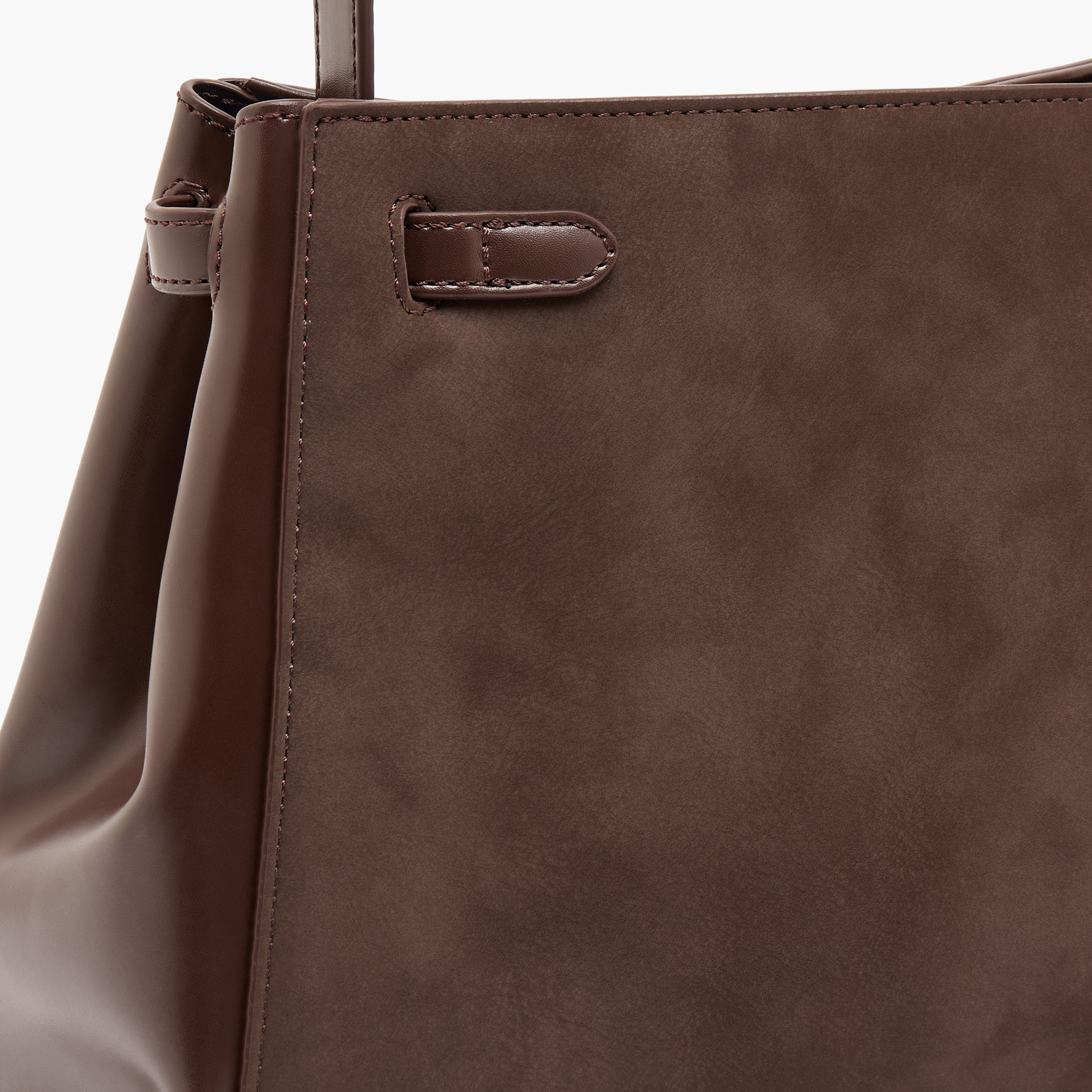 Chrisbella Textured Tote Bag with Pouch-women-bagsandwallets-handbags-image-8