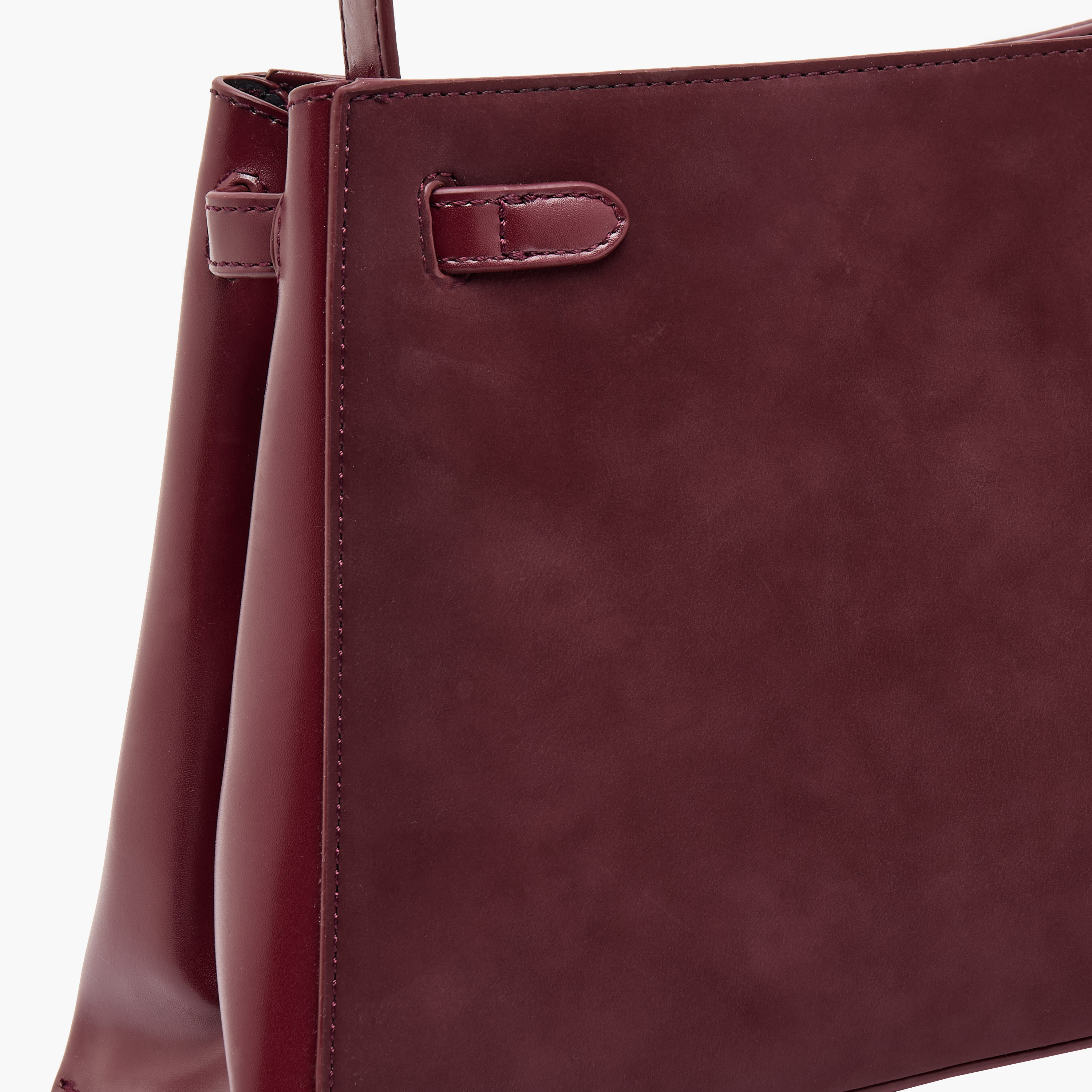 Chrisbella Textured Tote Bag with Pouch-women-bagsandwallets-handbags-image-9