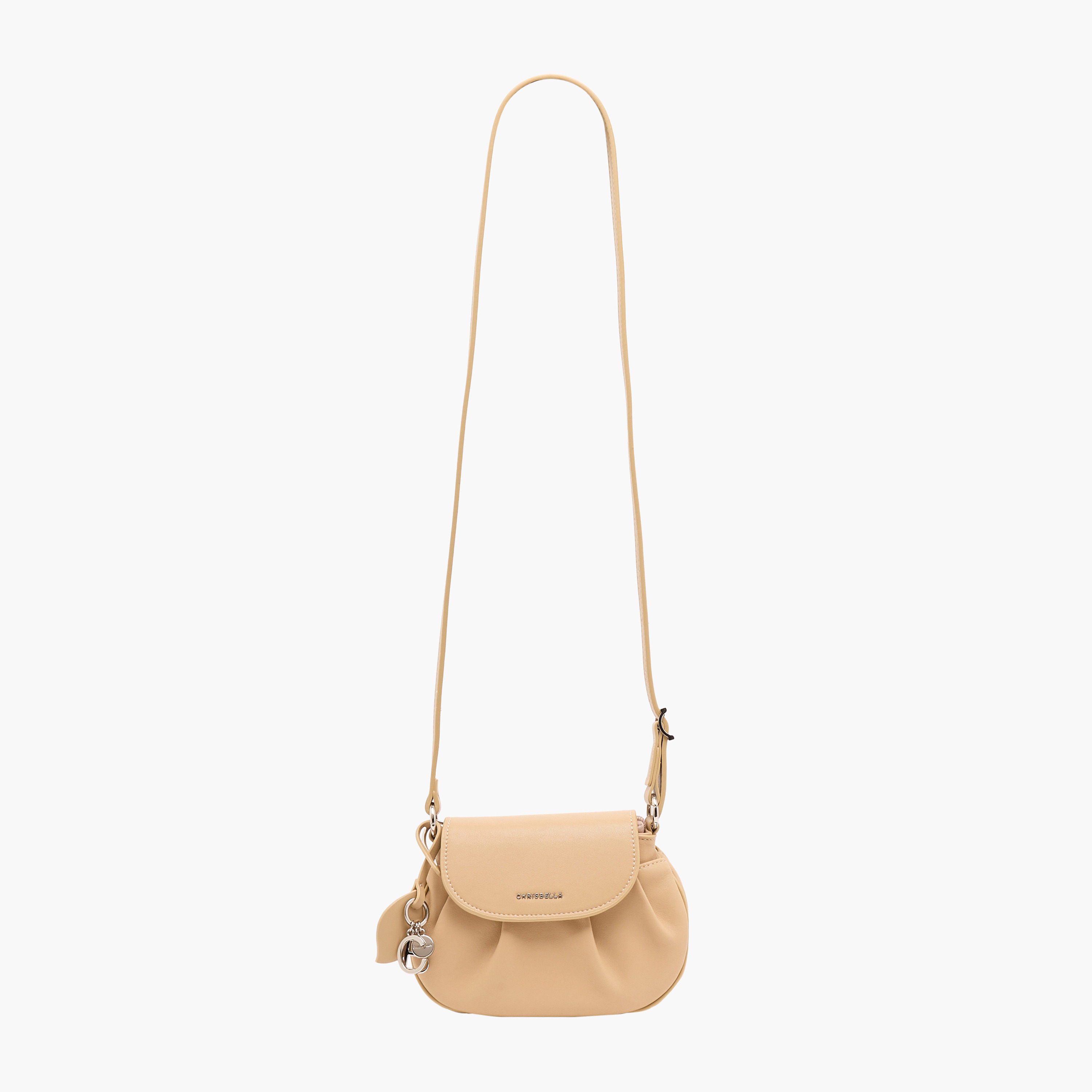 شنطة كتف بحزام قابل للتعديل وطيات من كريسبيلا-women-bagsandwallets-handbags-image-3