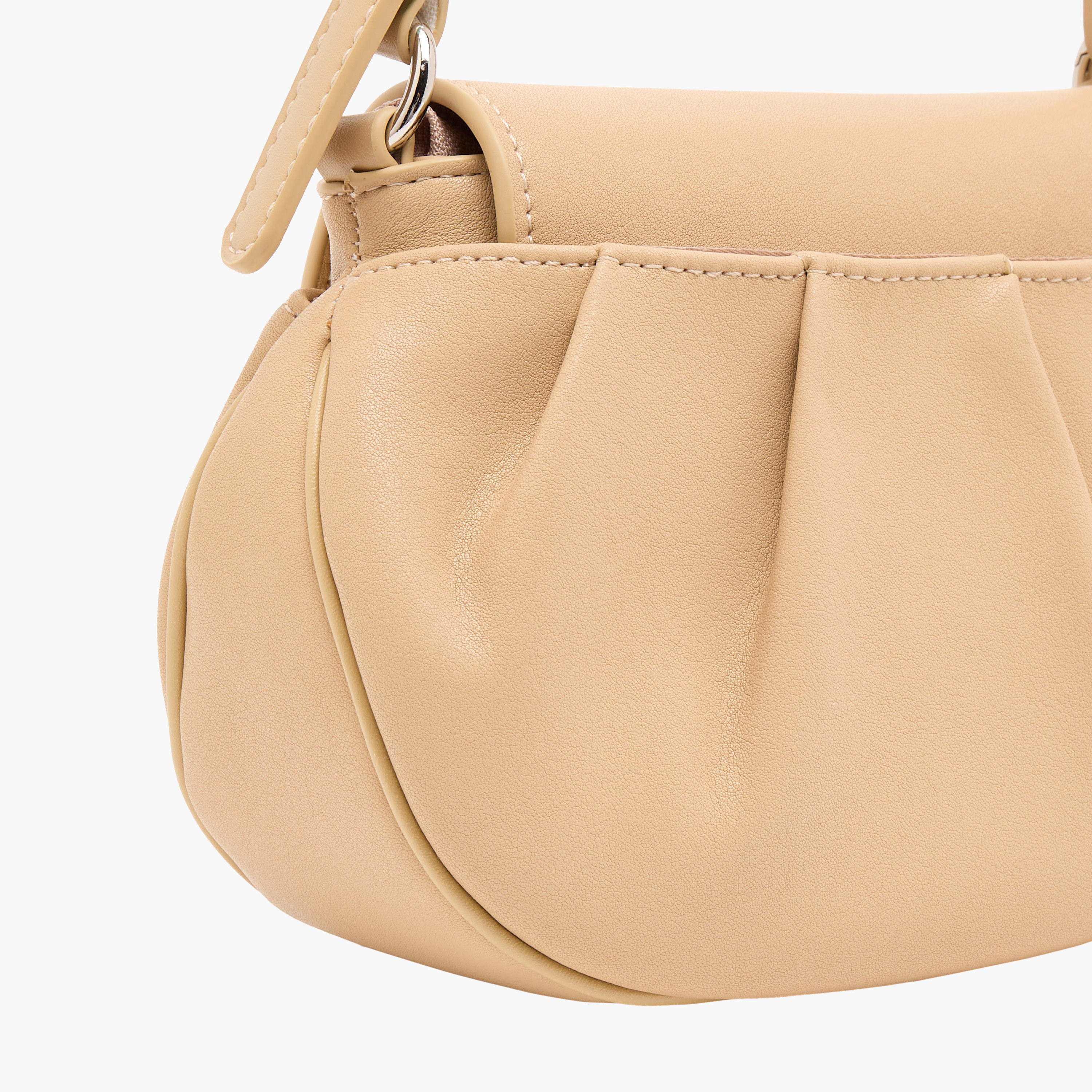 شنطة كتف بحزام قابل للتعديل وطيات من كريسبيلا-women-bagsandwallets-handbags-image-7