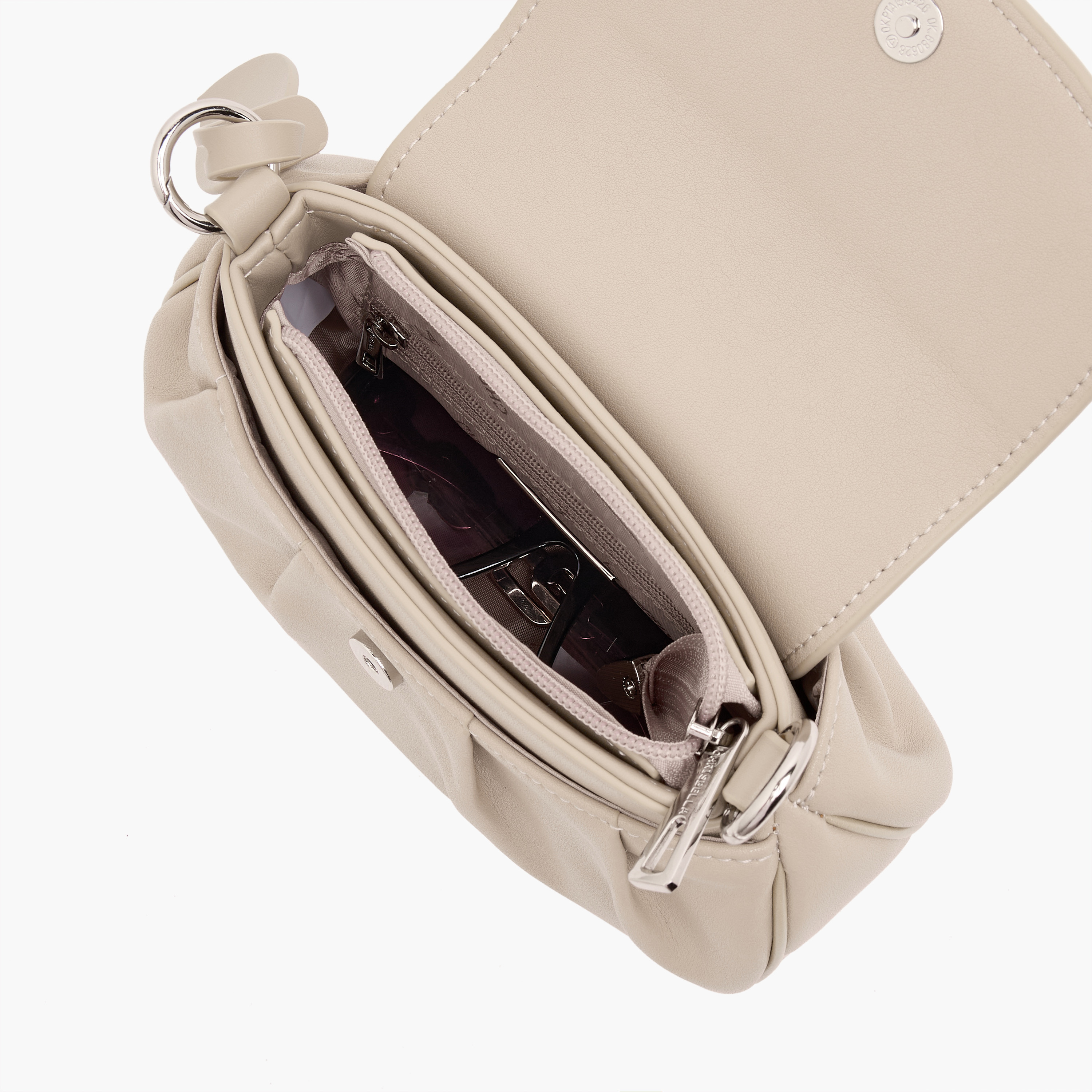 شنطة كتف بحزام قابل للتعديل وطيات من كريسبيلا-women-bagsandwallets-handbags-image-9