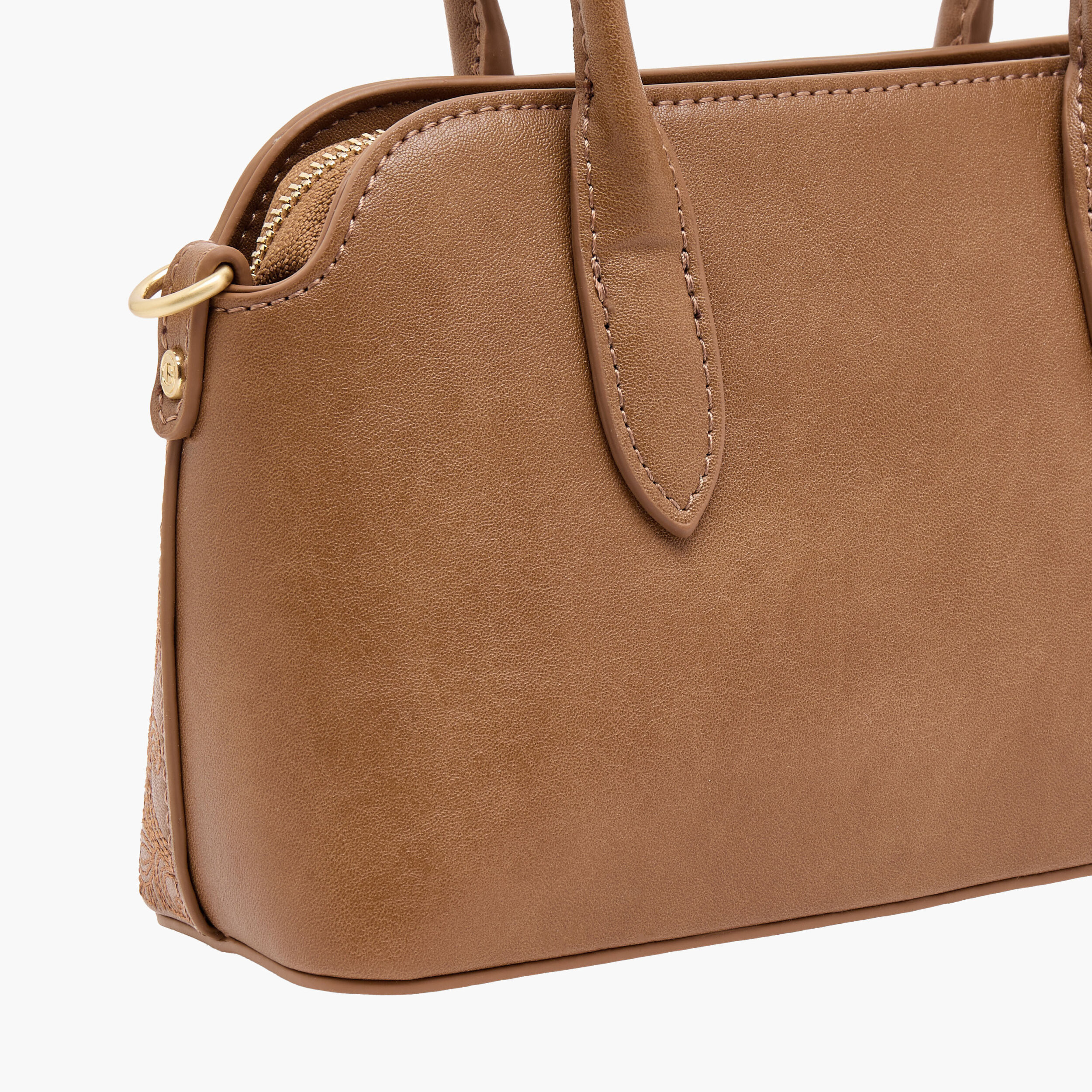 شنطة ساتشيل بارزة الملمس بحزام قابل للفصل من كريسبيلا-women-bagsandwallets-handbags-image-7