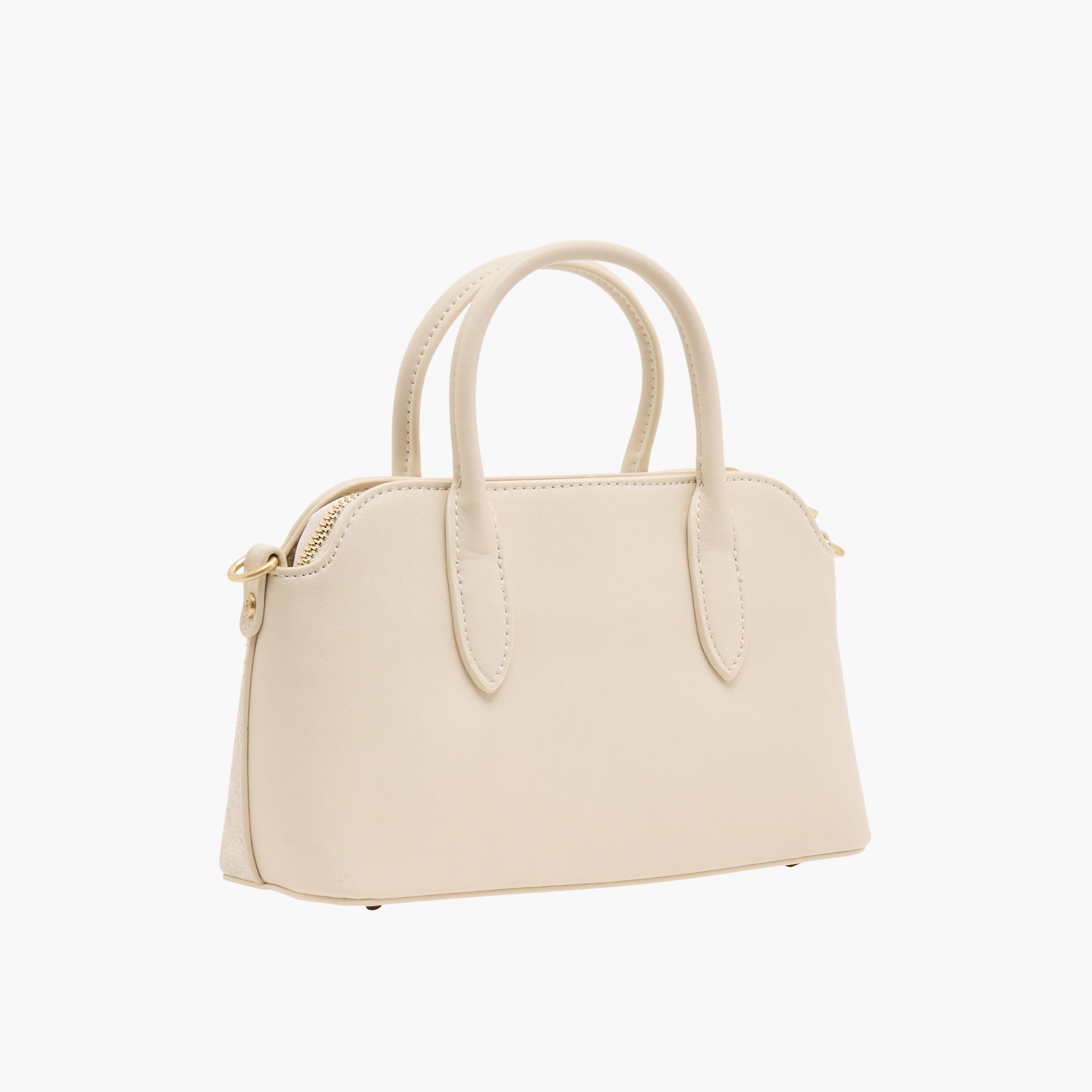 Chrisbella Textured Satchel Bag with Detachable Strap-women-bagsandwallets-handbags-image-4