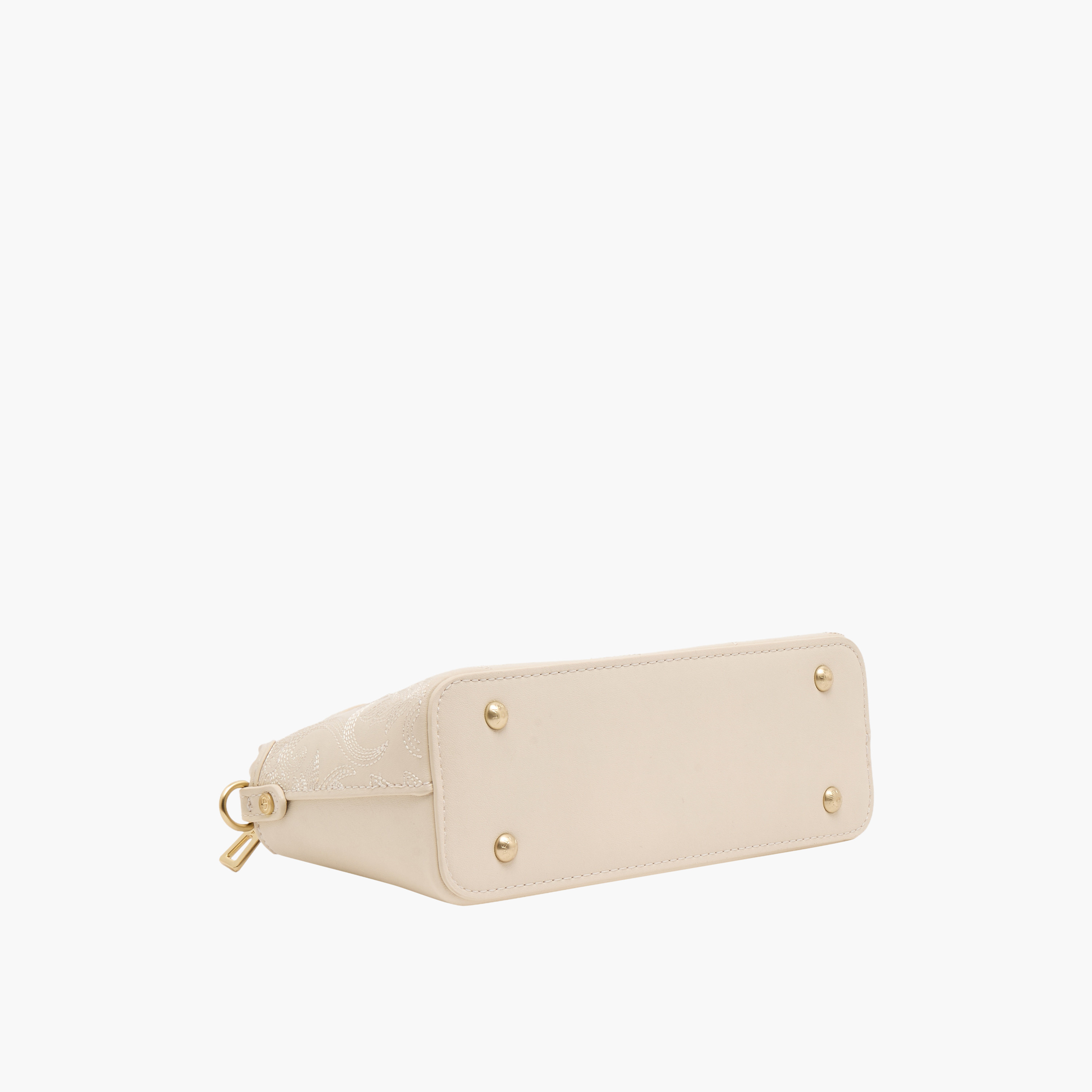 Chrisbella Textured Satchel Bag with Detachable Strap-women-bagsandwallets-handbags-image-8