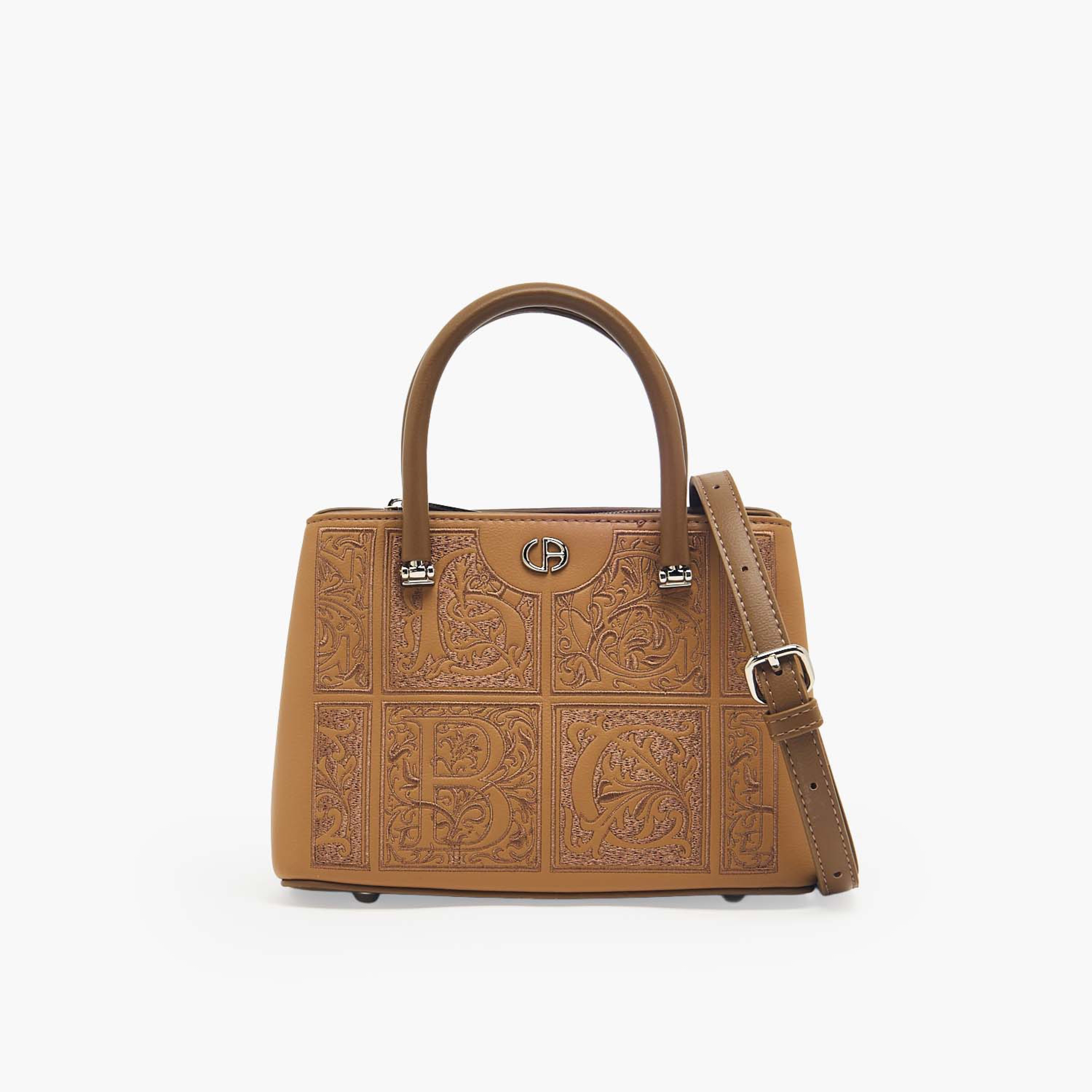 شنطة توت مطرزة مع شنطة قابلة للفصل من كريسبيلا-women-bagsandwallets-handbags-image-1