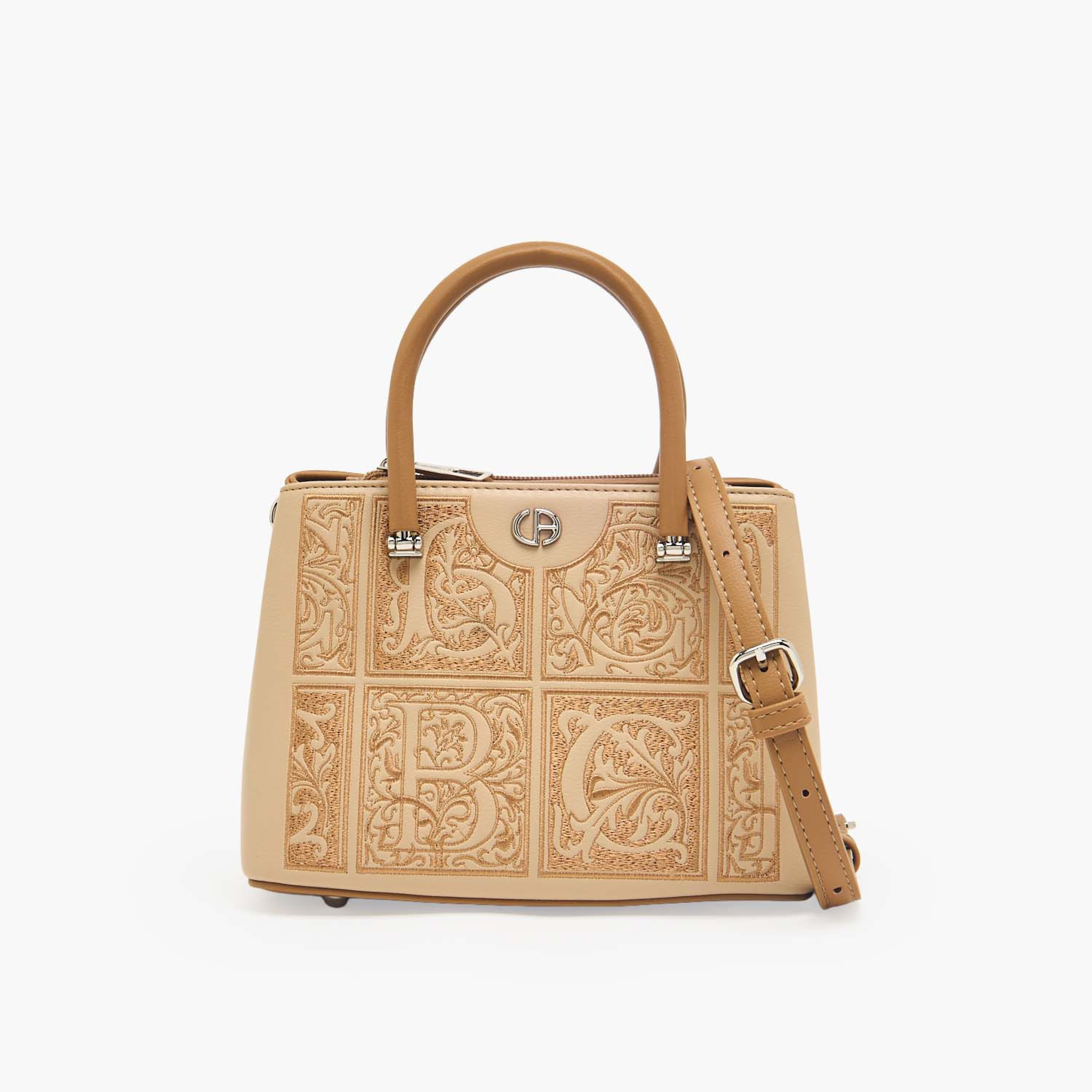 شنطة توت مطرزة مع شنطة قابلة للفصل من كريسبيلا-women-bagsandwallets-handbags-image-1