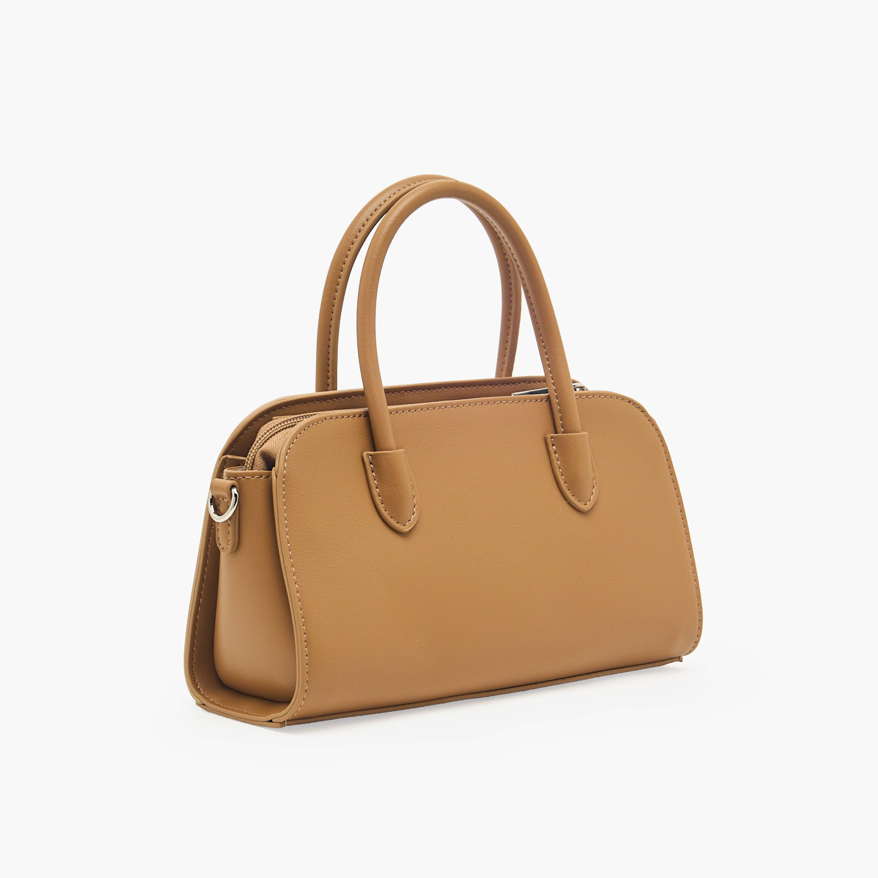 Chrisbella Embossed Tote Bag with Detachable Strap-women-bagsandwallets-handbags-image-4
