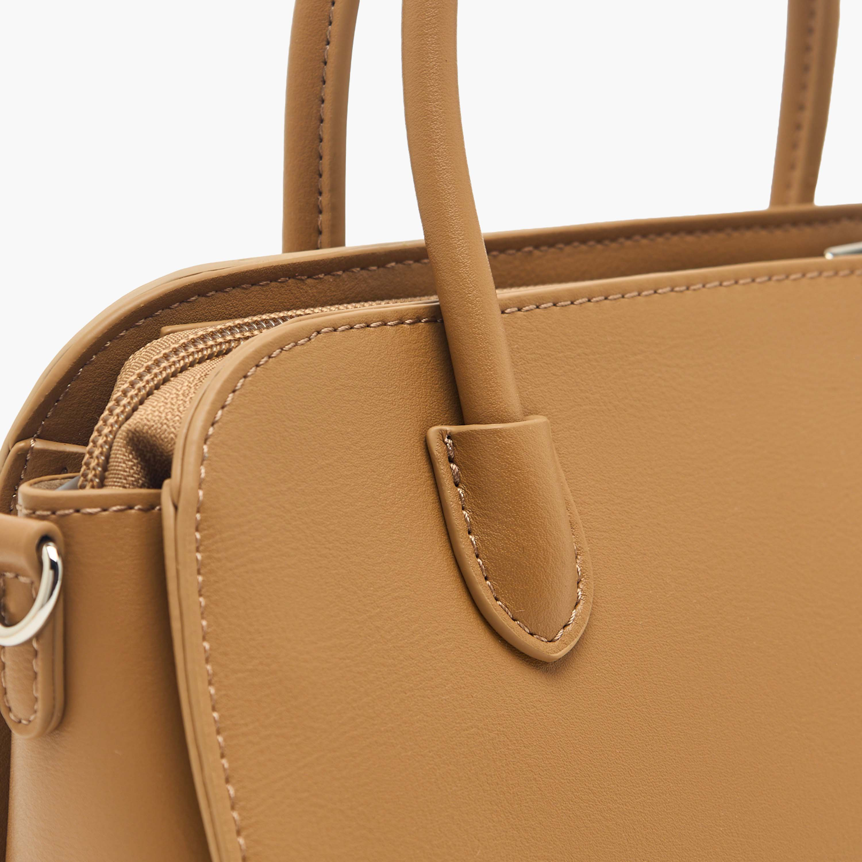 Chrisbella Embossed Tote Bag with Detachable Strap-women-bagsandwallets-handbags-image-7