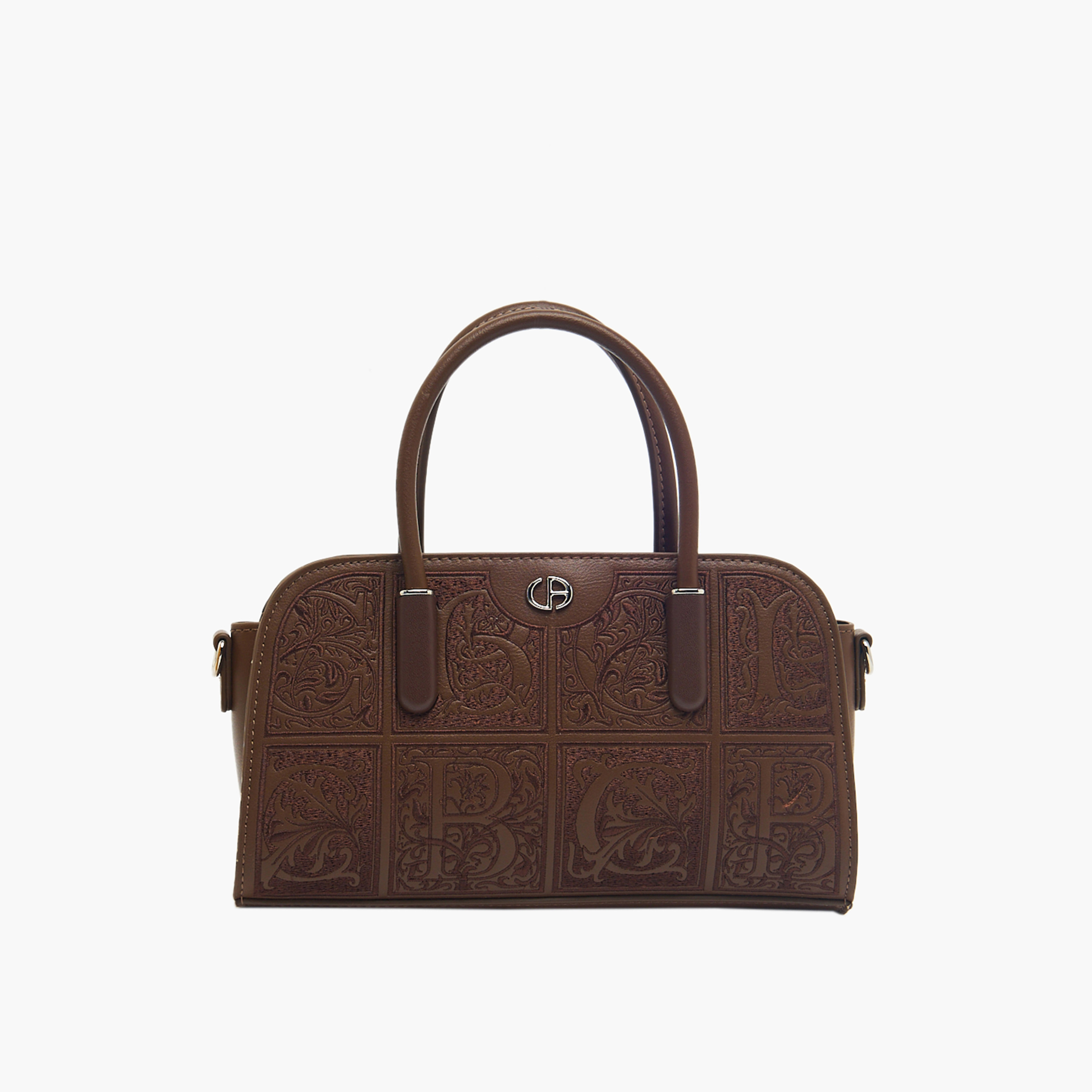Chrisbella Embossed Tote Bag with Detachable Strap-women-bagsandwallets-handbags-image-10