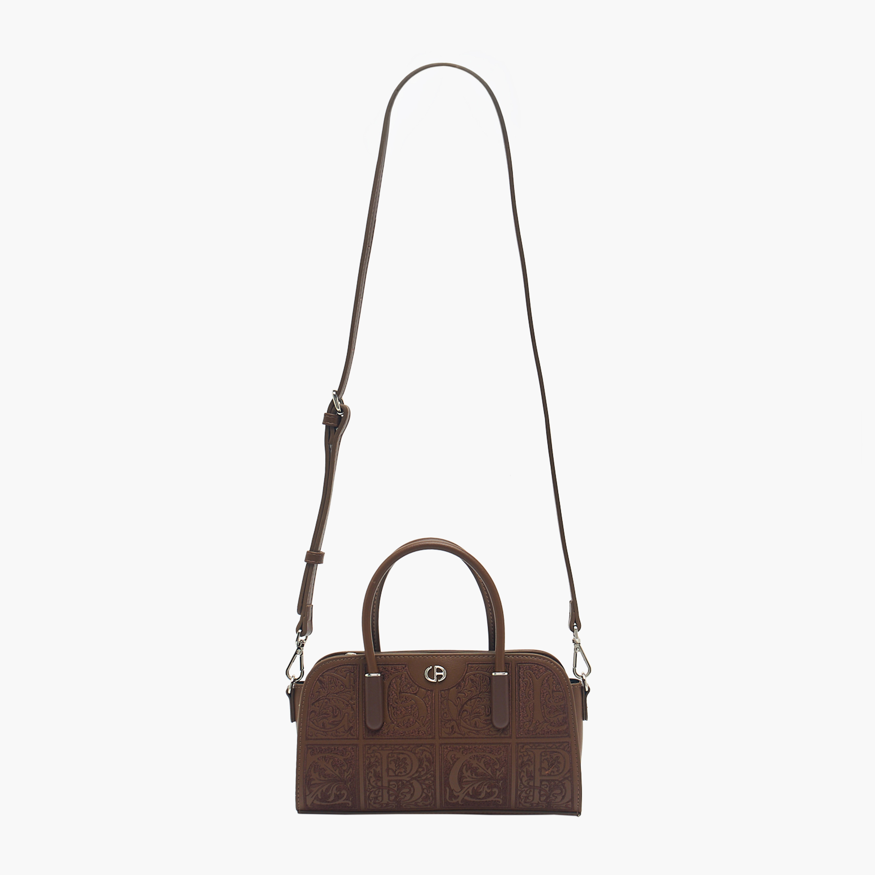 Chrisbella Embossed Tote Bag with Detachable Strap-women-bagsandwallets-handbags-image-3