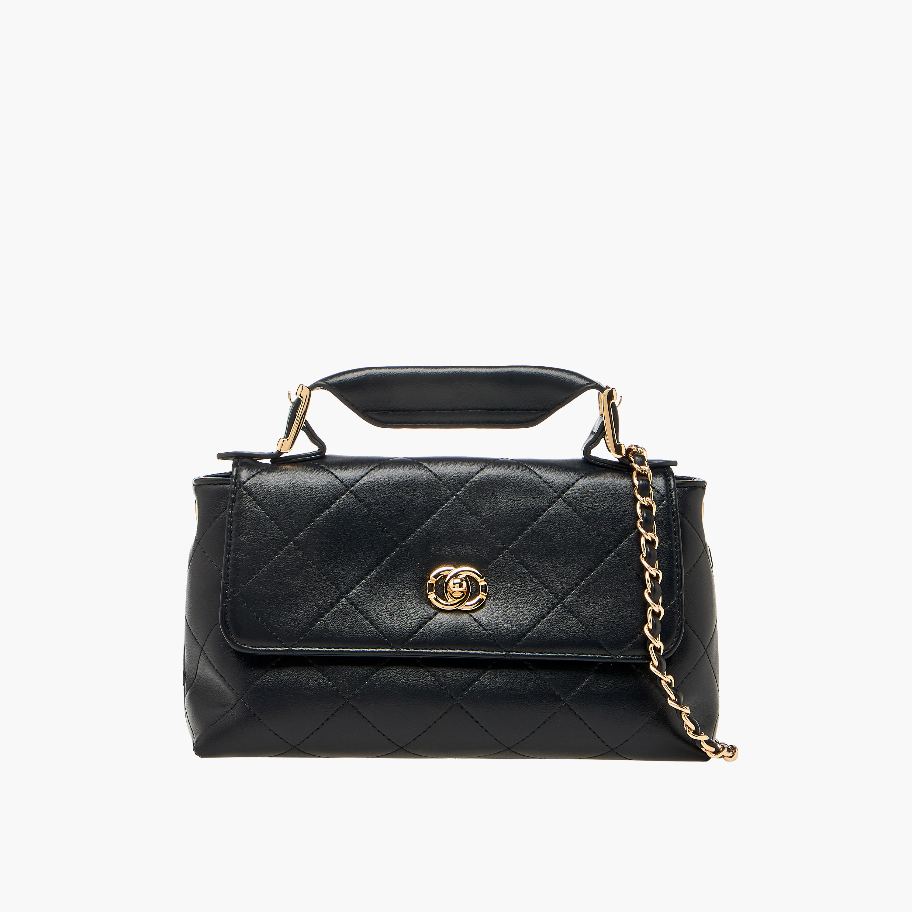 شنطة كروس بودي مبطنة مع حزام سلسلة من كريسبيلا-women-bagsandwallets-handbags-image-1