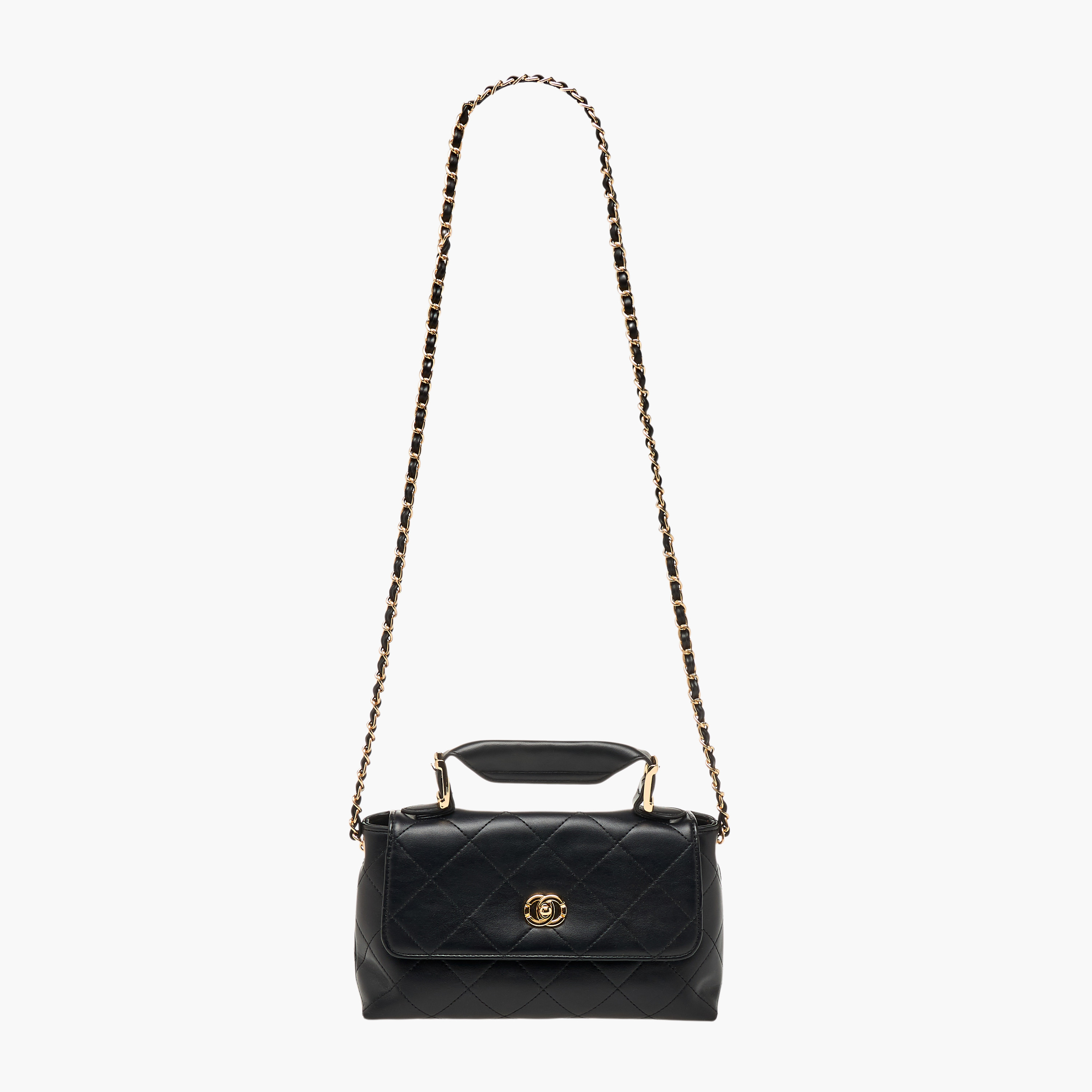 شنطة كروس بودي مبطنة مع حزام سلسلة من كريسبيلا-women-bagsandwallets-handbags-image-3