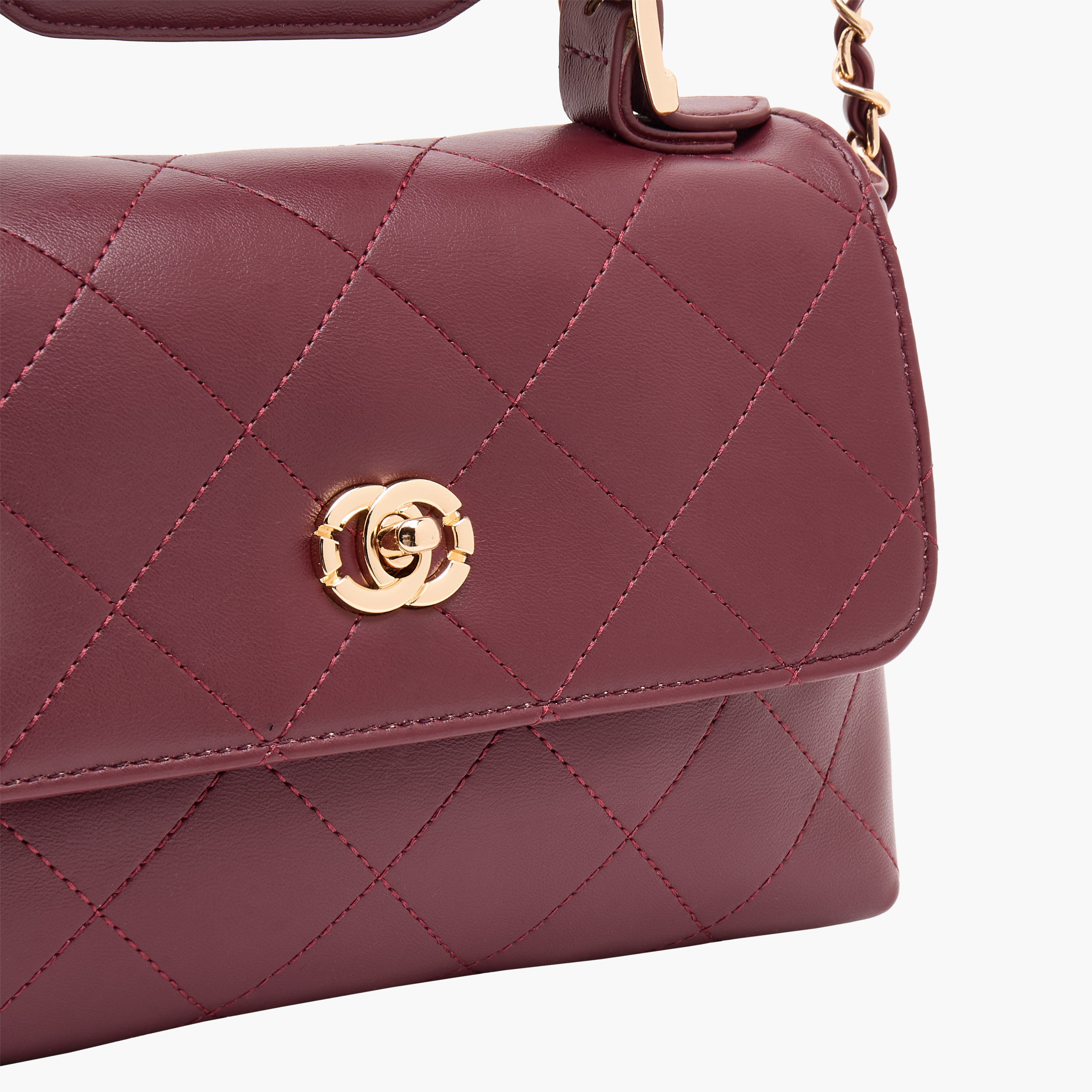 شنطة كروس بودي مبطنة مع حزام سلسلة من كريسبيلا-women-bagsandwallets-handbags-image-13