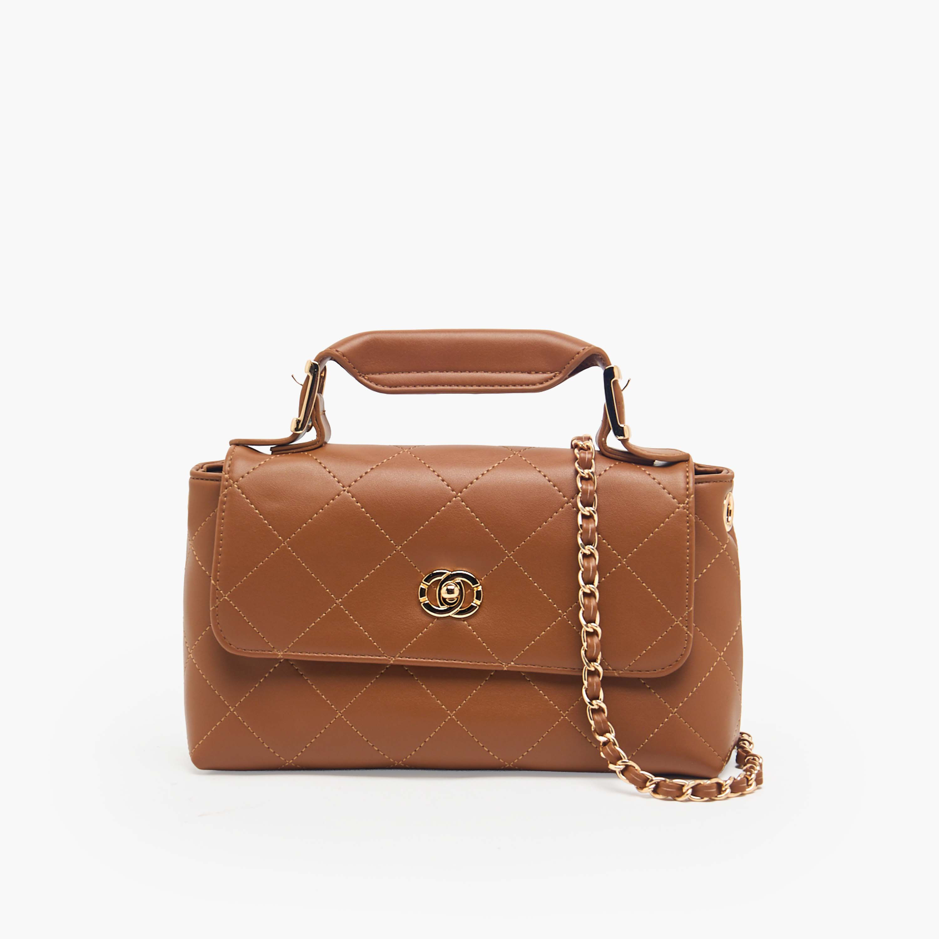 شنطة كروس بودي مبطنة مع حزام سلسلة من كريسبيلا-women-bagsandwallets-handbags-image-29