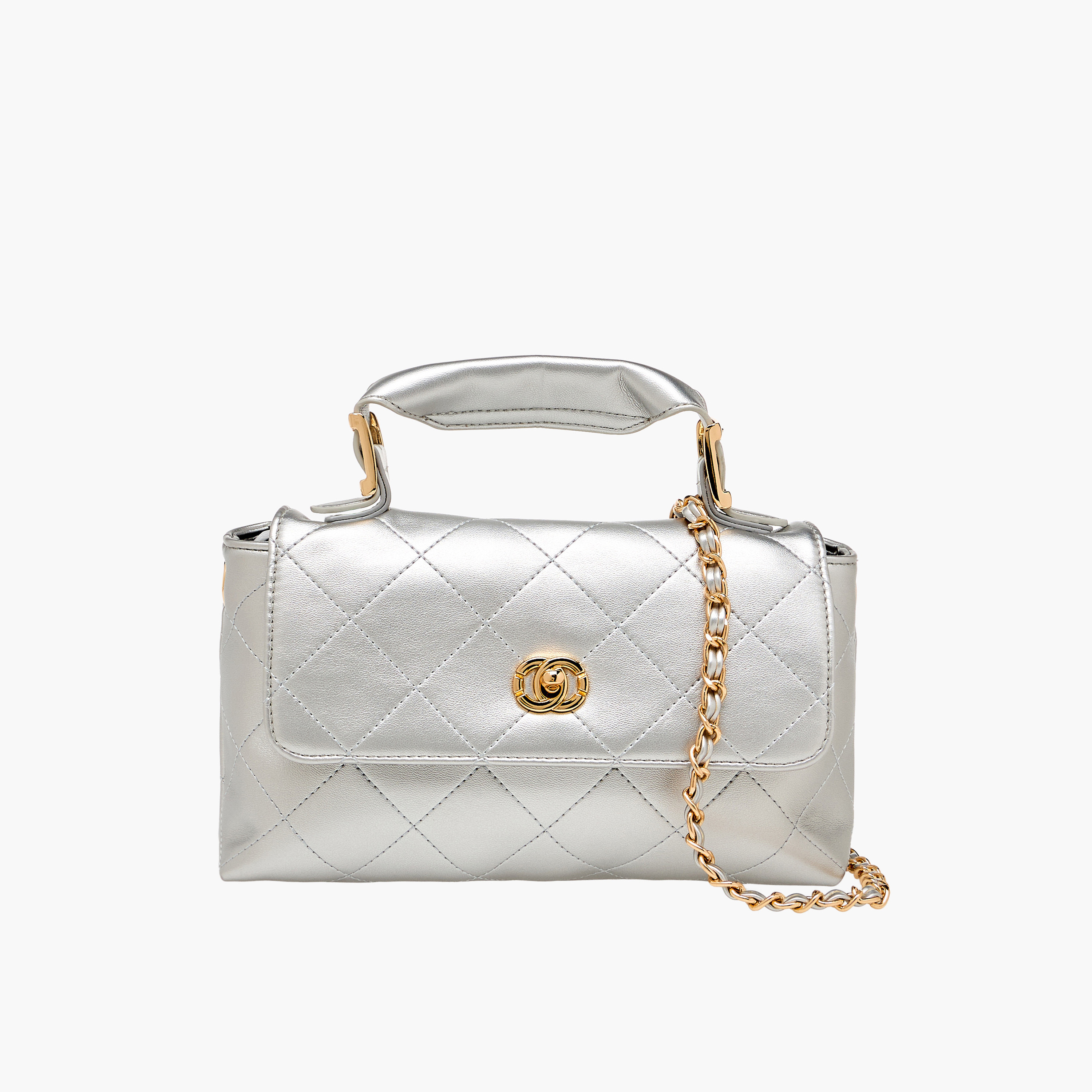 شنطة كروس بودي مبطنة مع حزام سلسلة من كريسبيلا-women-bagsandwallets-handbags-image-21