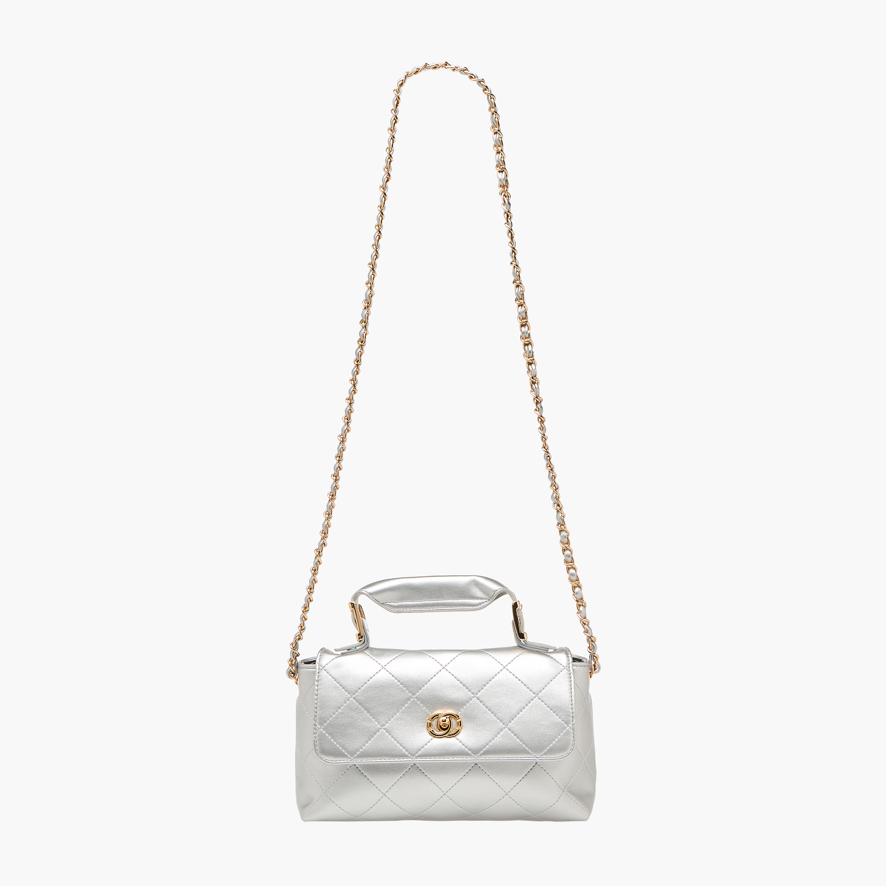شنطة كروس بودي مبطنة مع حزام سلسلة من كريسبيلا-women-bagsandwallets-handbags-image-23