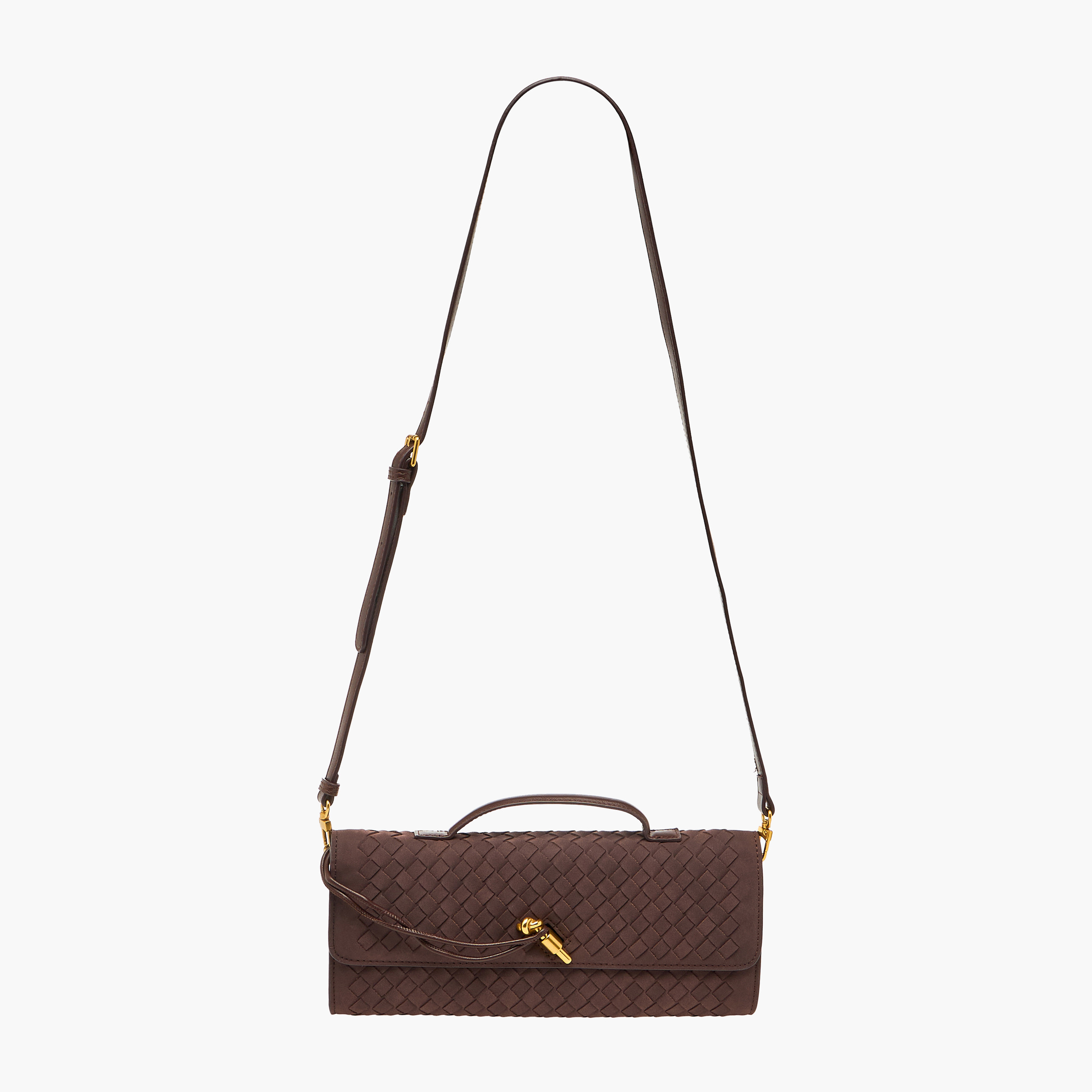 شنطة كلاتش منسوجة بحزام كتف قابل للفصل من كريسبيلا-women-bagsandwallets-handbags-image-3
