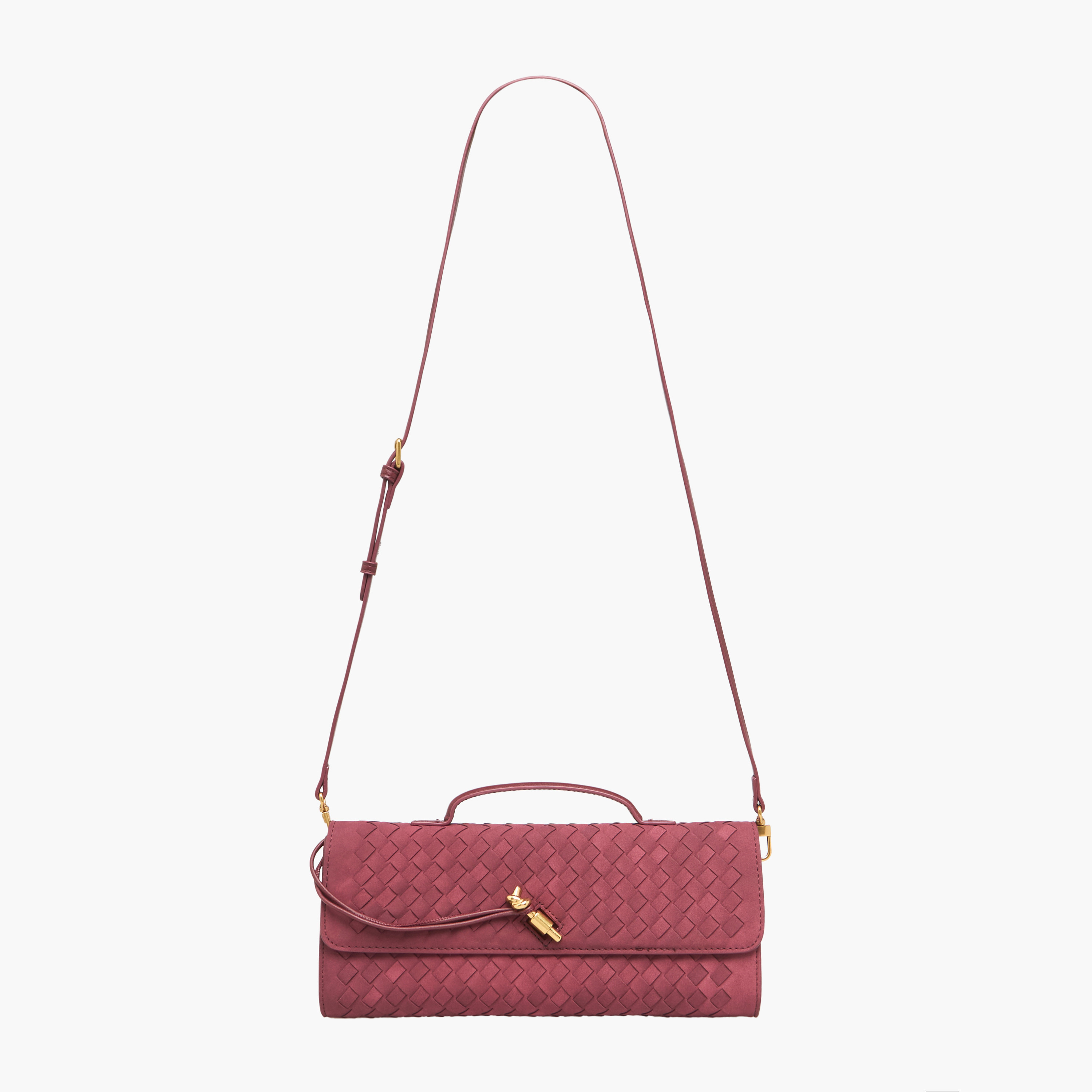 شنطة كلاتش منسوجة بحزام كتف قابل للفصل من كريسبيلا-women-bagsandwallets-handbags-image-3