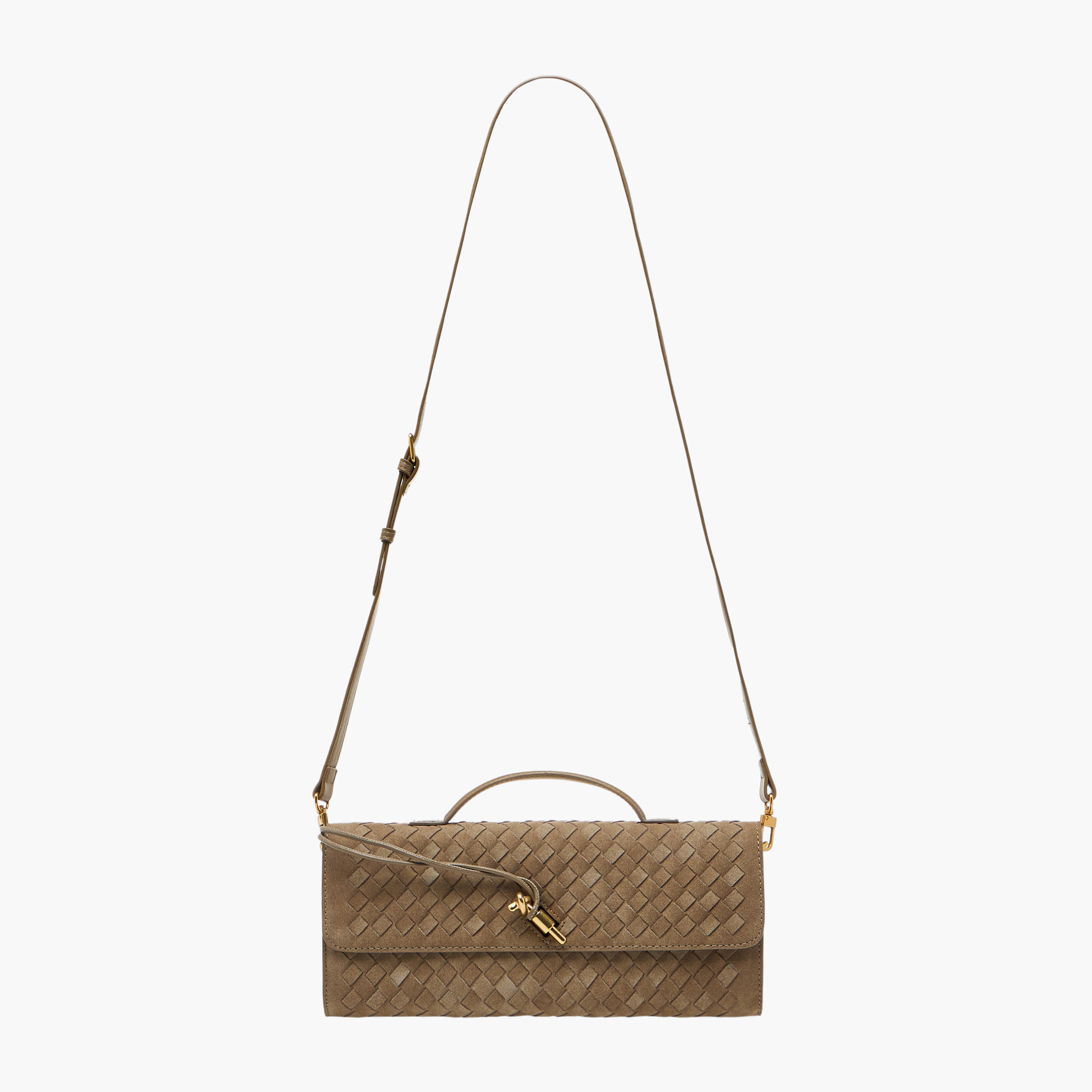 شنطة كلاتش منسوجة بحزام كتف قابل للفصل من كريسبيلا-women-bagsandwallets-handbags-image-3