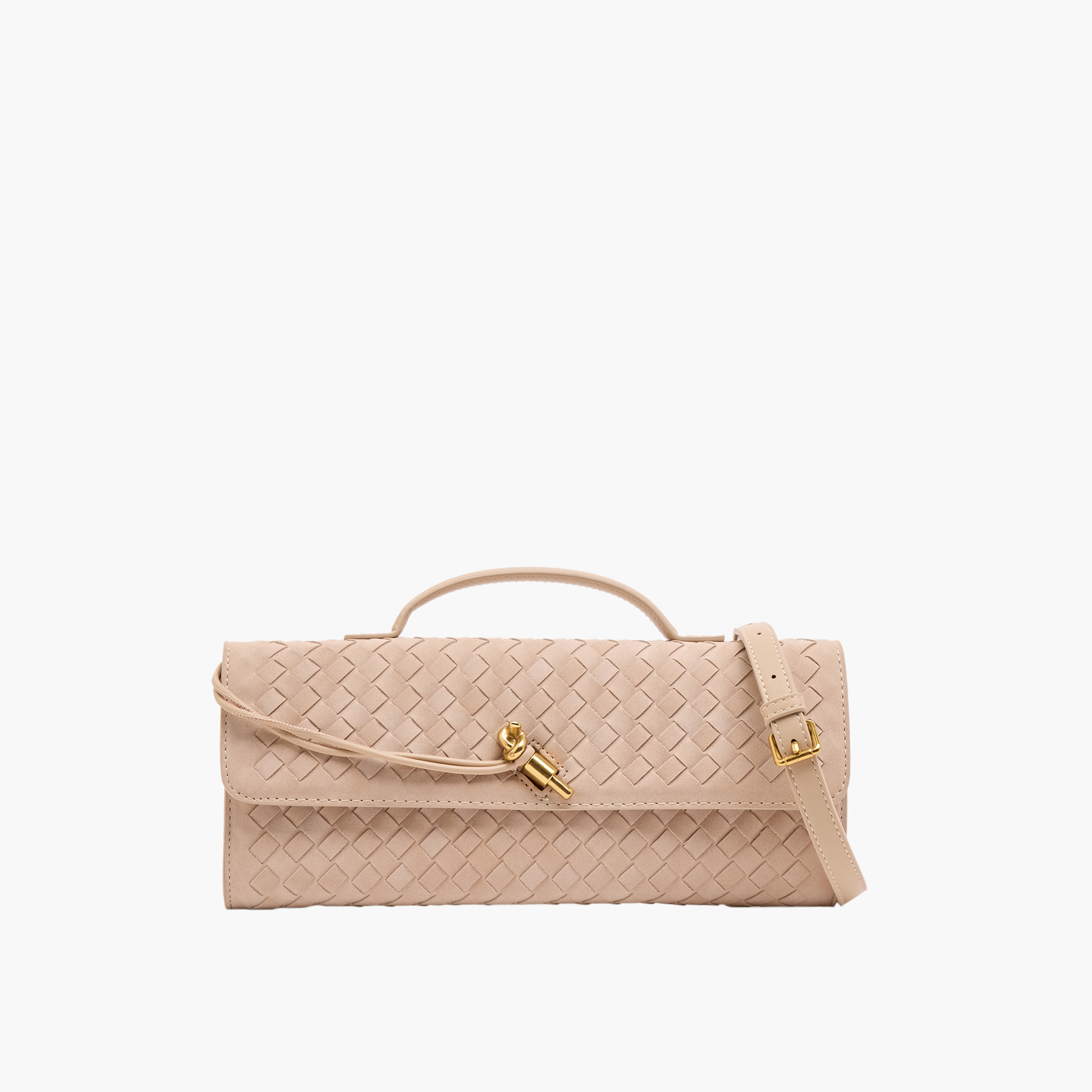 شنطة كلاتش منسوجة بحزام كتف قابل للفصل من كريسبيلا-women-bagsandwallets-handbags-image-35