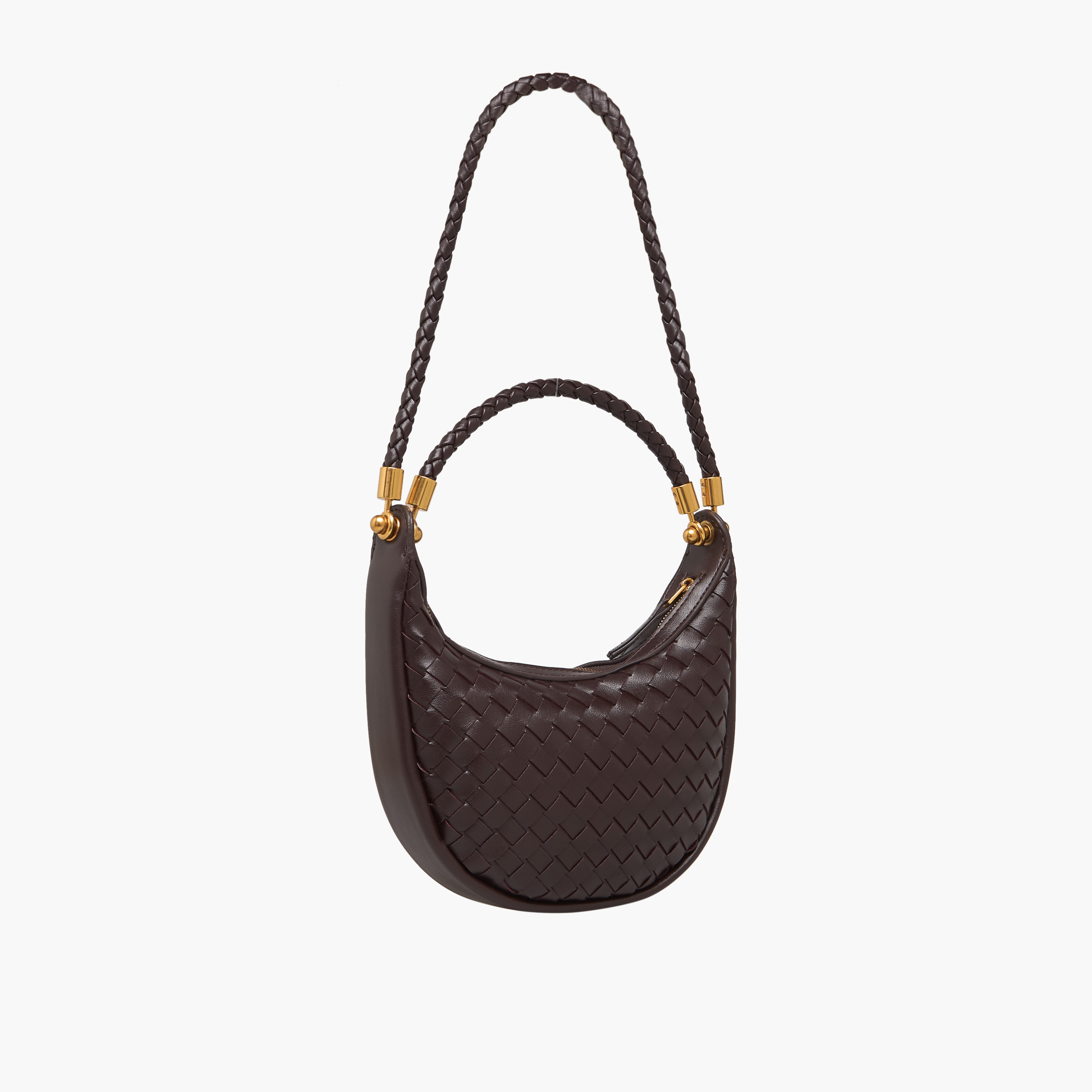 شنطة كتف منسوجة بمقابض مجدولة من كريسبيلا-women-bagsandwallets-handbags-image-21