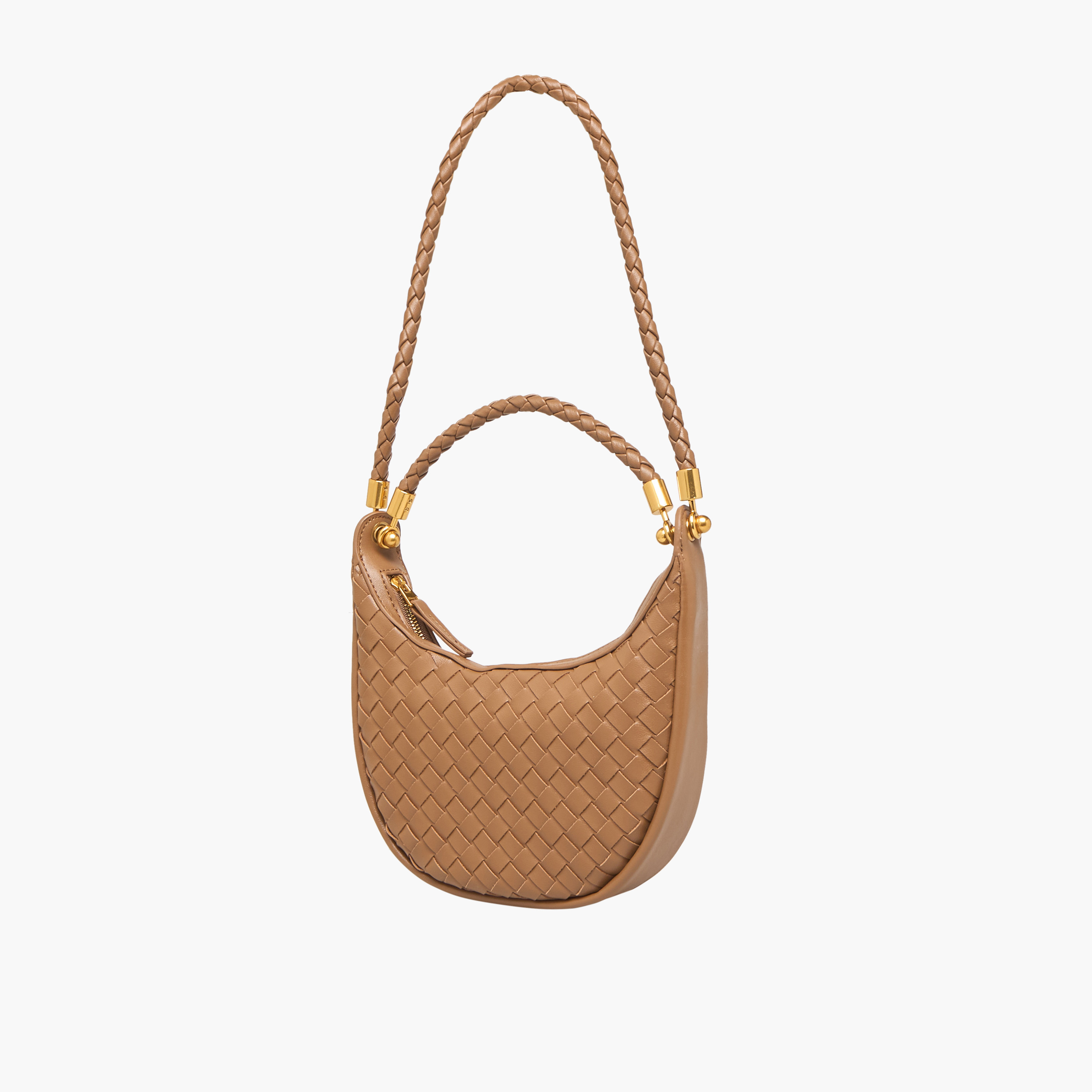 شنطة كتف منسوجة بمقابض مجدولة من كريسبيلا-women-bagsandwallets-handbags-image-3