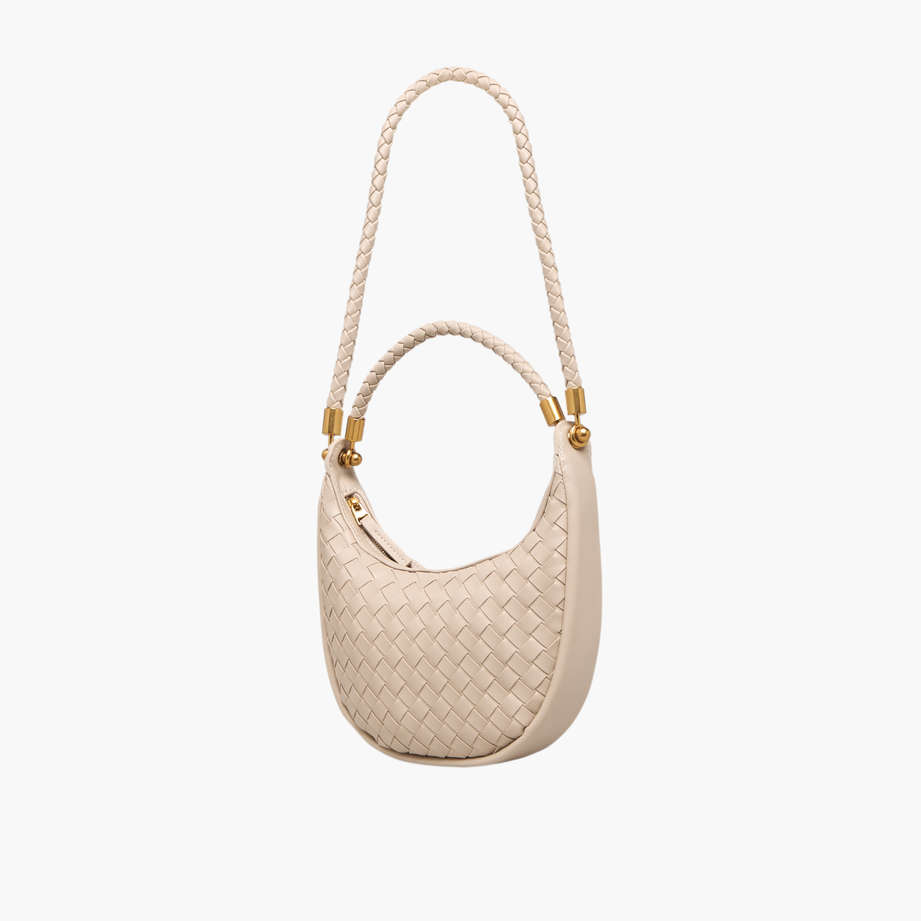 شنطة كتف منسوجة بمقابض مجدولة من كريسبيلا-women-bagsandwallets-handbags-image-3